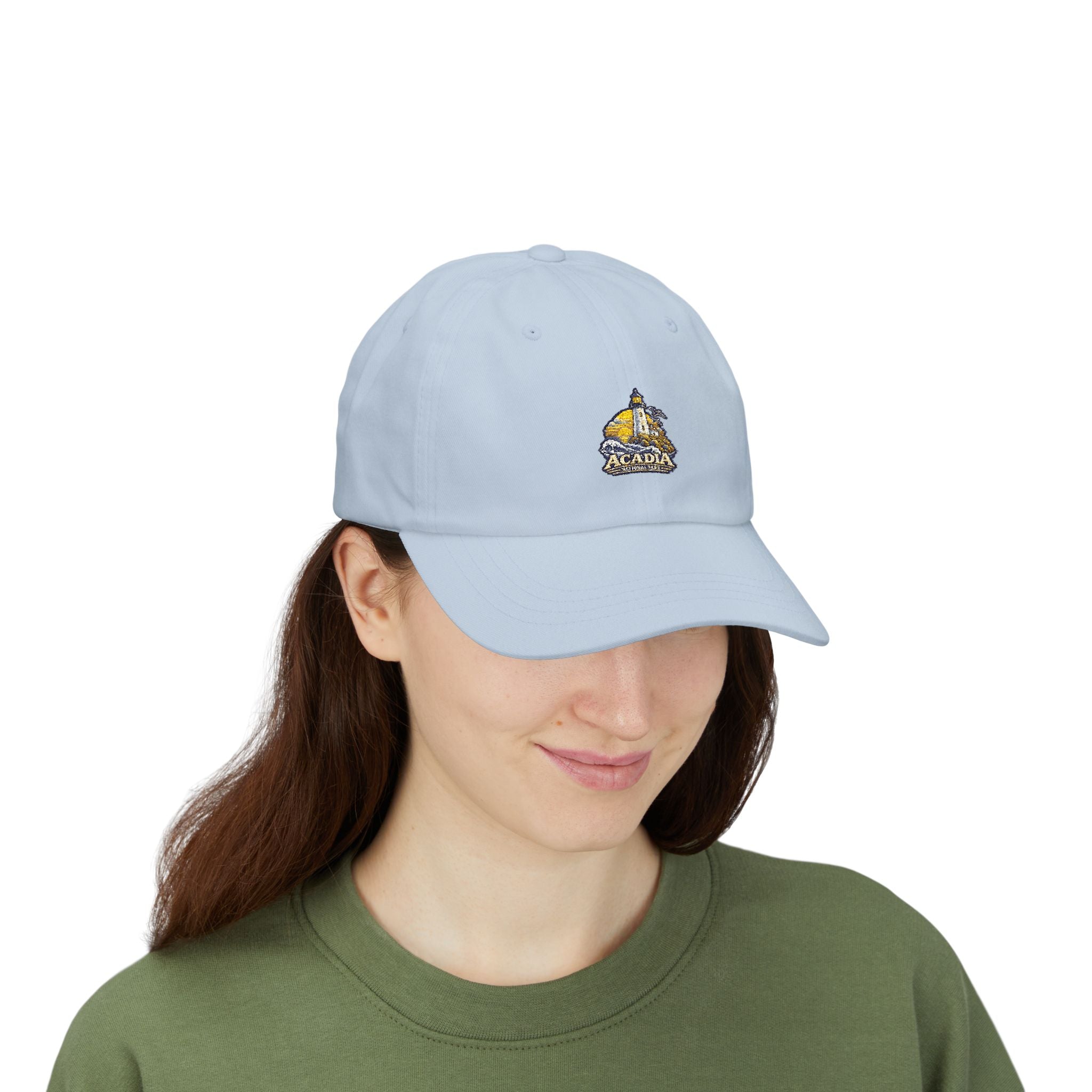 Acadia National Park Lighthouse Dad Cap