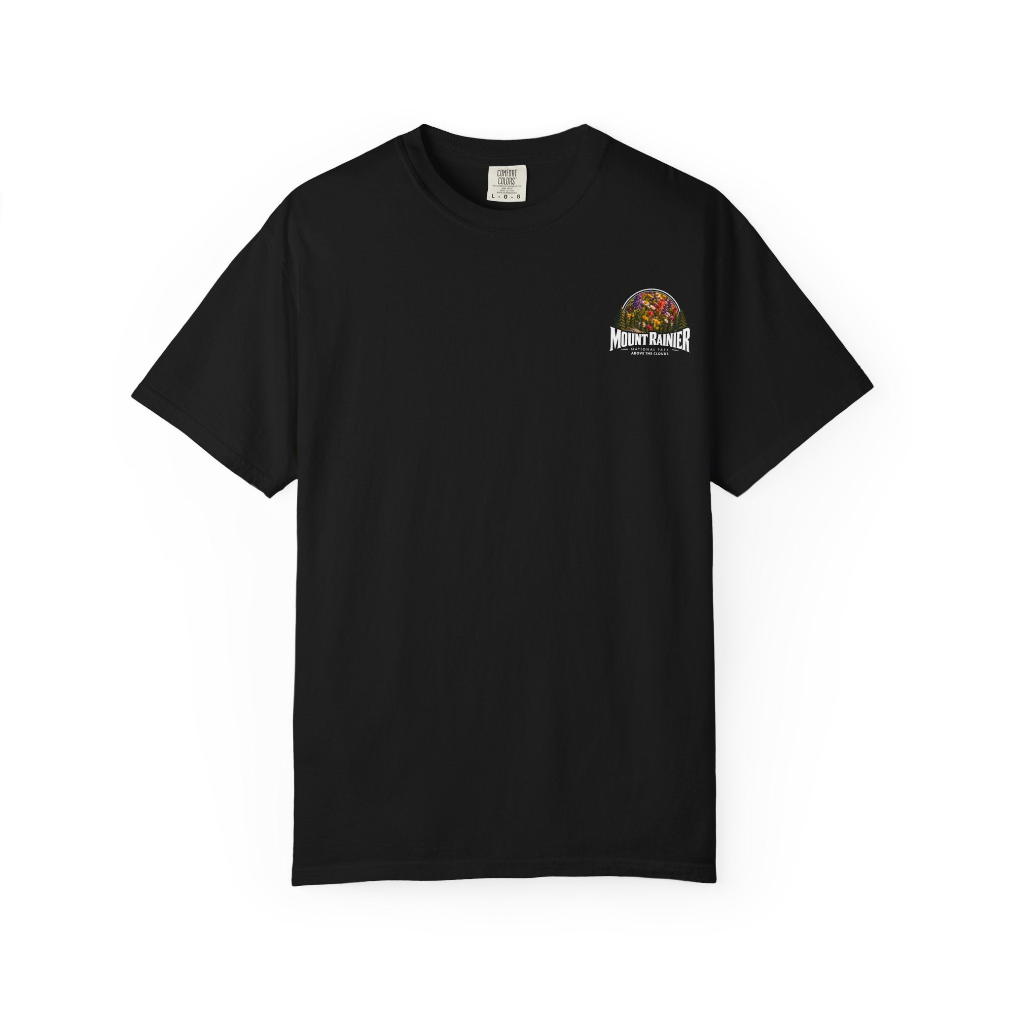 Mount Rainier National Park – Wildflower Meadow Graphic T-Shirt
