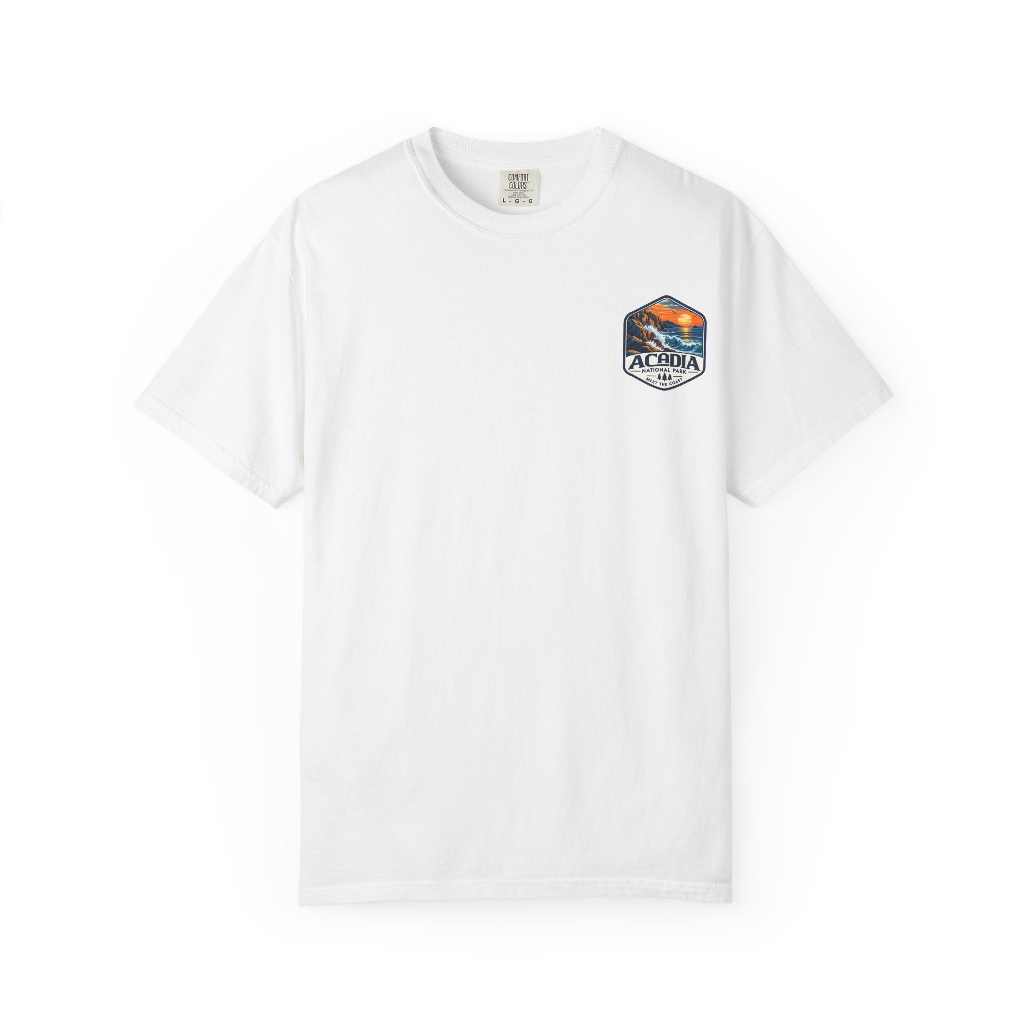 Acadia National Park Rocky Coast Graphic T-Shirt
