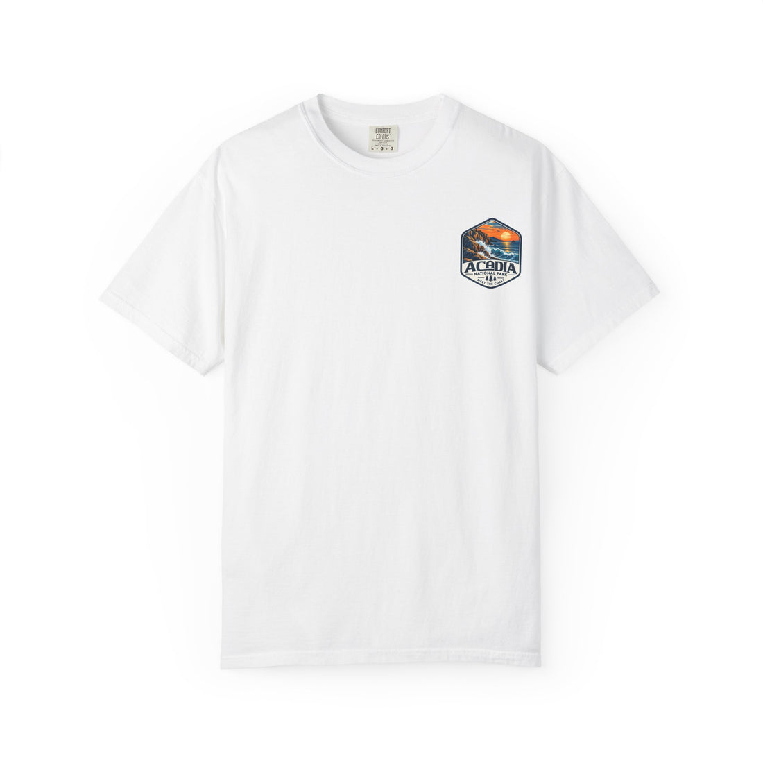 Acadia National Park Rocky Coast Graphic T-Shirt