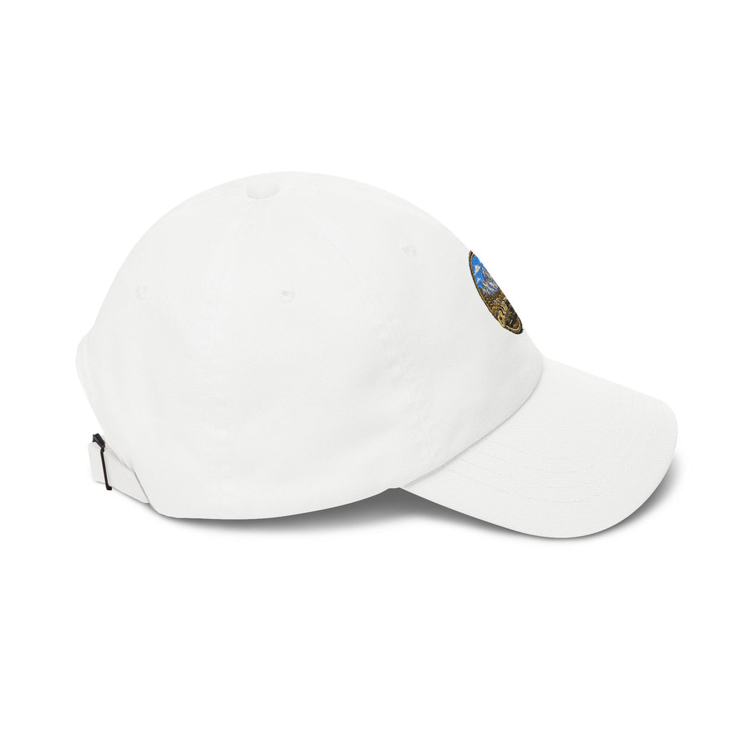 Grand Teton National Park Teton Peaks Round Logo Dad Cap