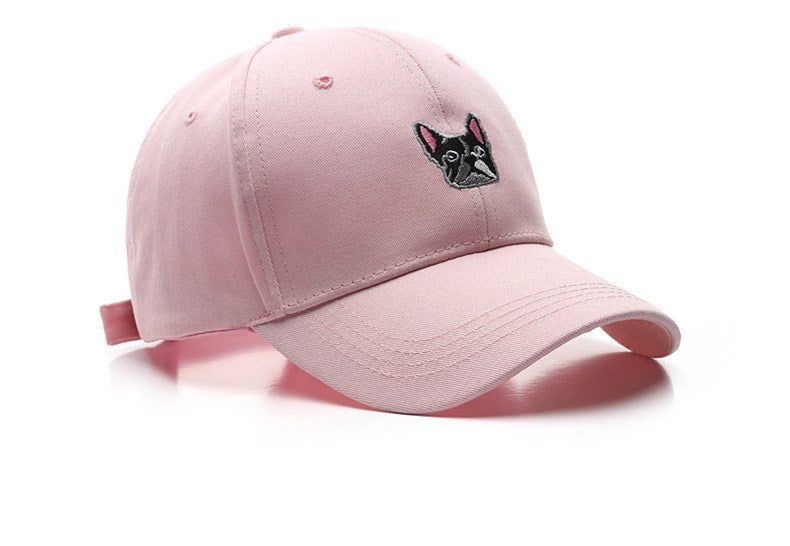 Personality curved brim cotton baseball cap