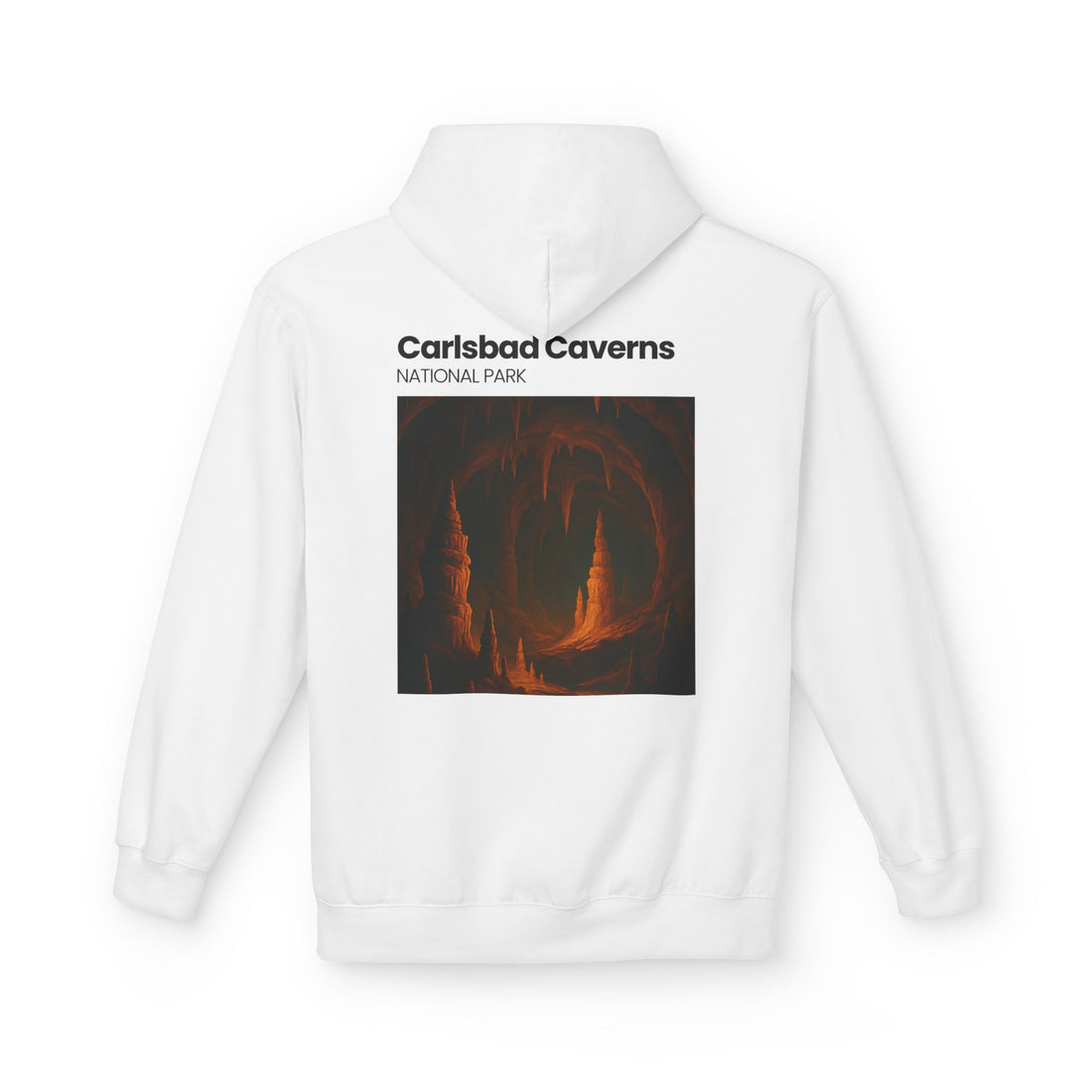 Carlsbad Caverns National Park Hoodie | Cave Stalactite Stalagmite Design