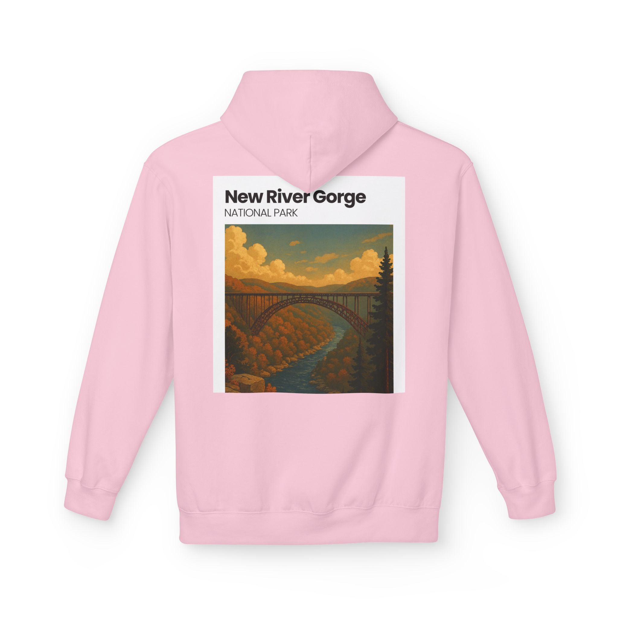 New River Gorge National Park hoodie | Scenic Bridge Landscape Pullover