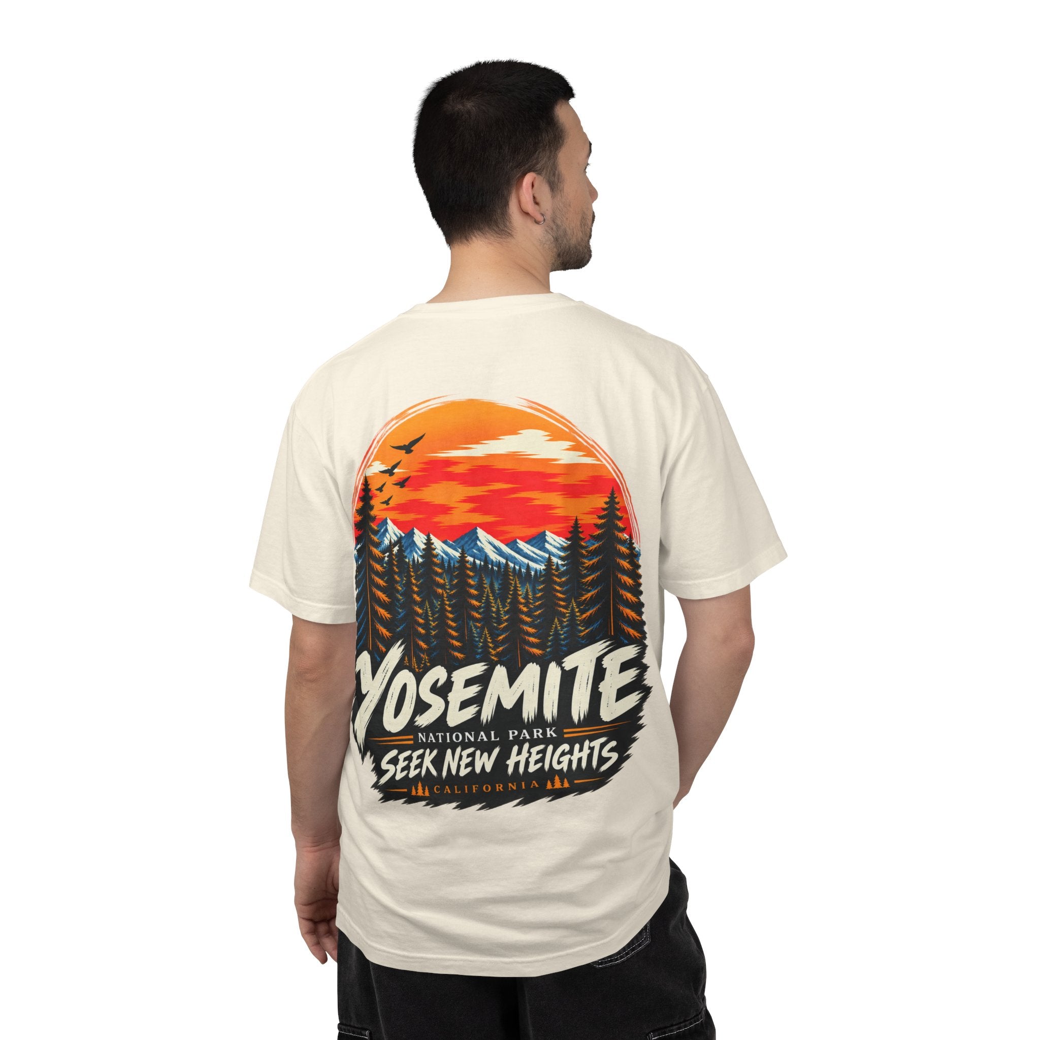 Yosemite National Park Pine Forest – Seek New Heights T-Shirt