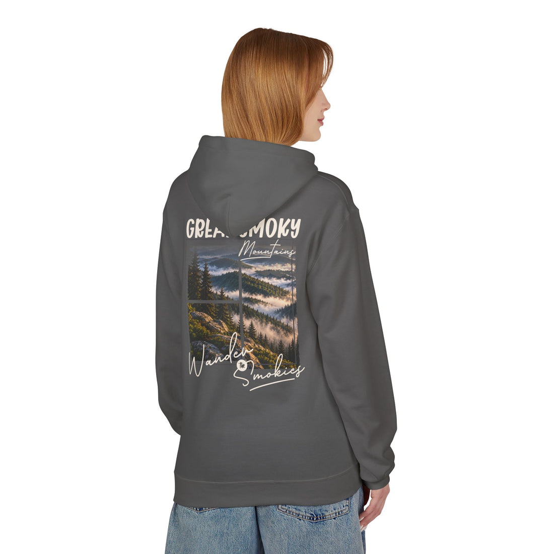 Great Smoky Mountains Misty Ridges Graphic hoodie