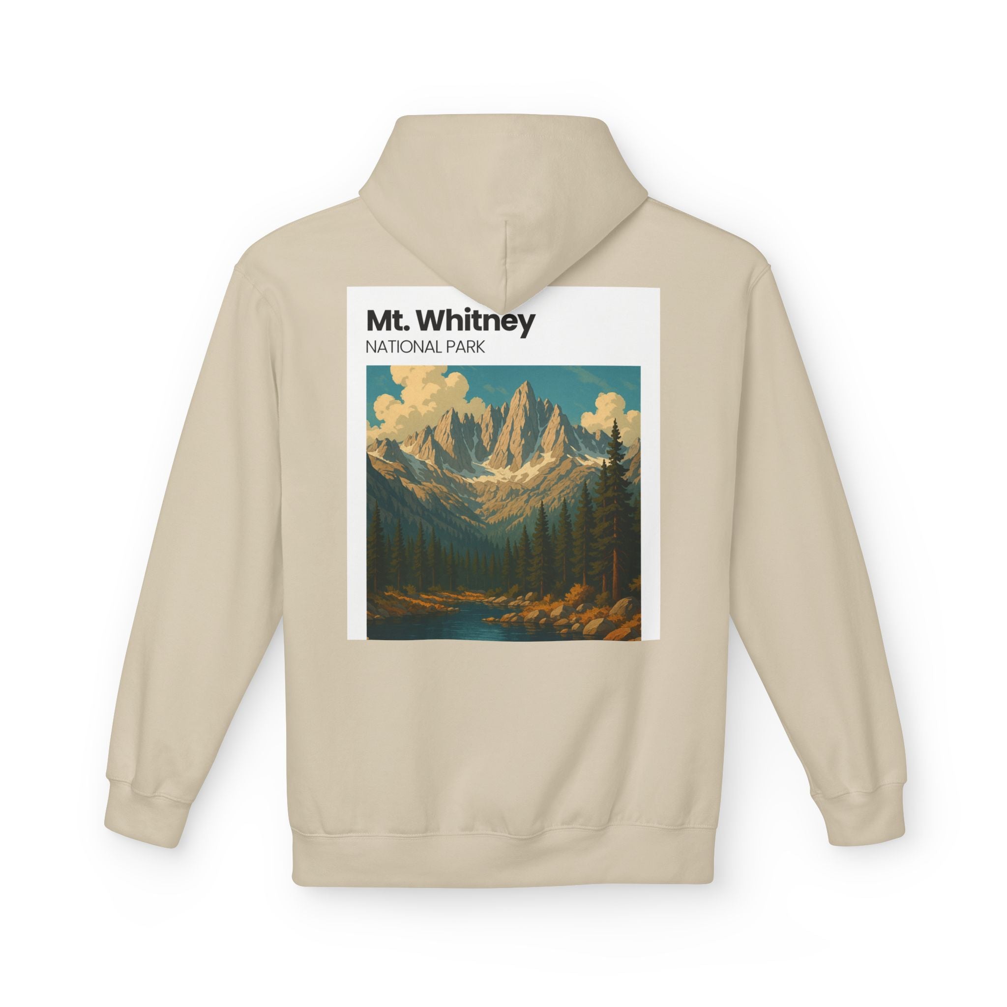 Mt. Whitney National Park hoodie | Mountain landscape sweatshirt