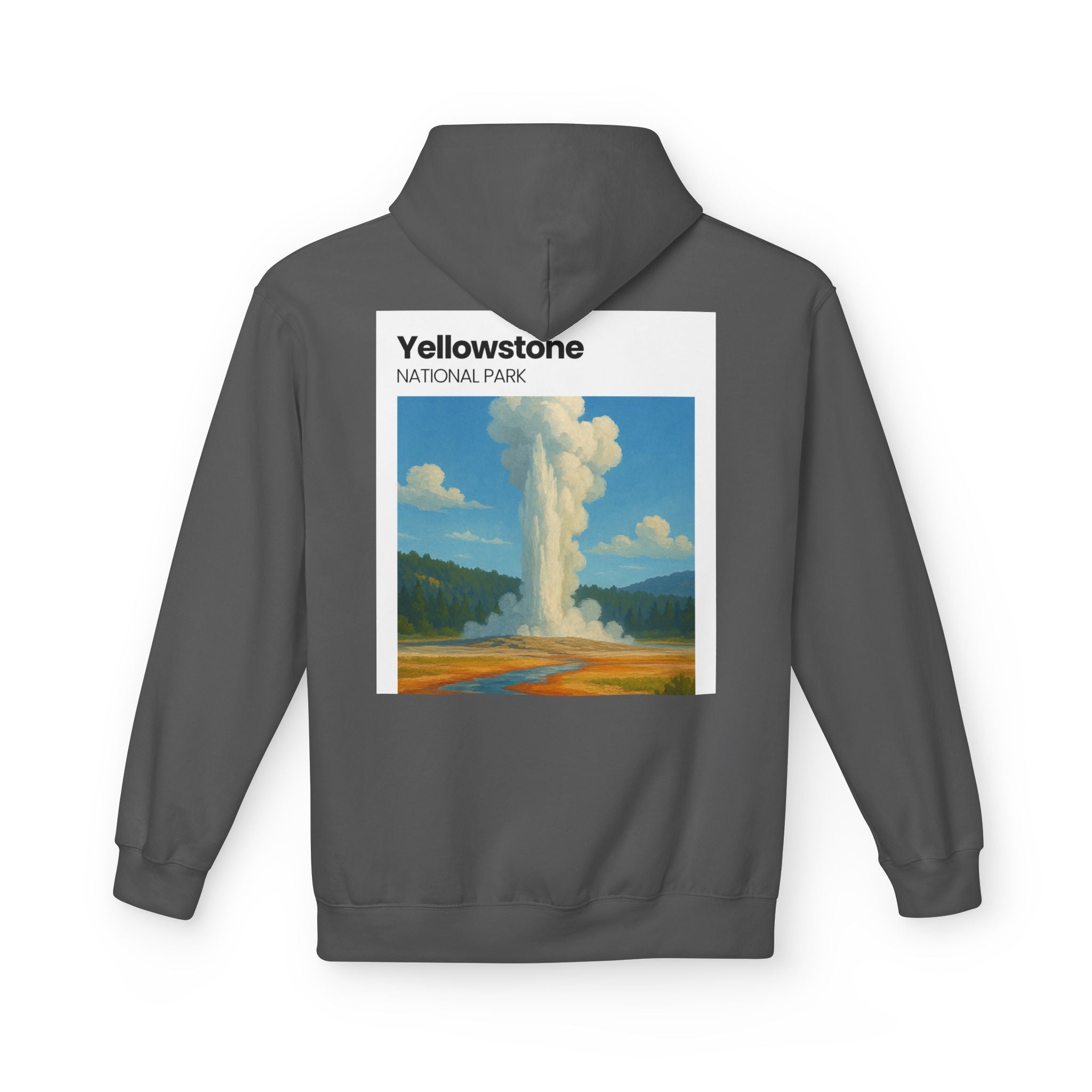 Yellowstone Geyser Hoodie | National Park Travel Pullover