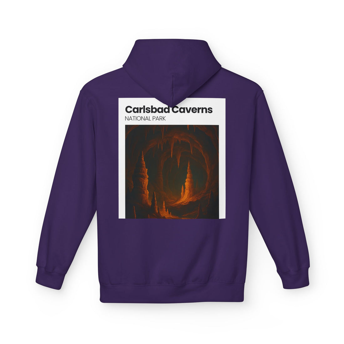 Carlsbad Caverns National Park Hoodie | Cave Stalactite Stalagmite Design