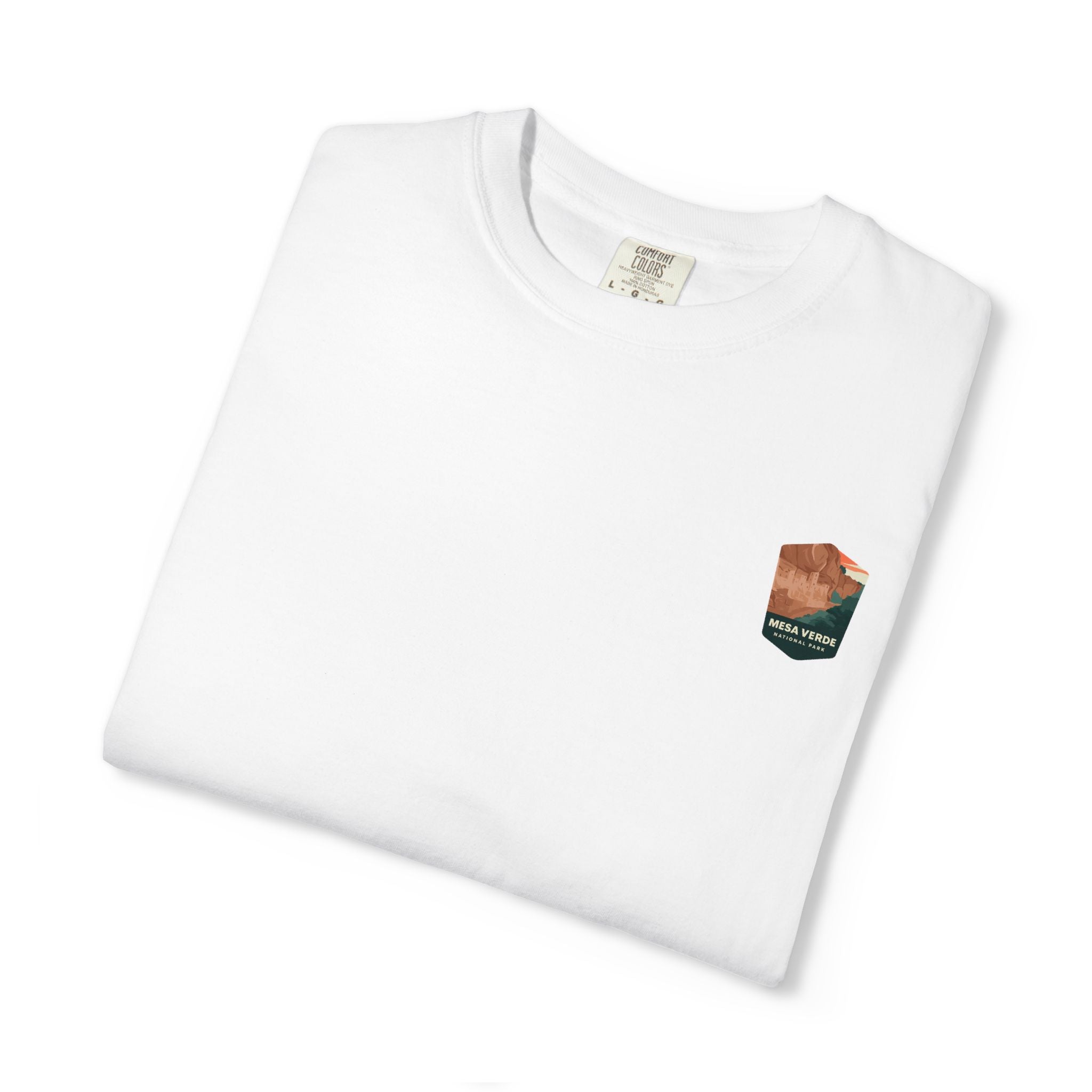 Mesa Verde National Park T-Shirt | Cliff Dwelling Vintage Poster Design