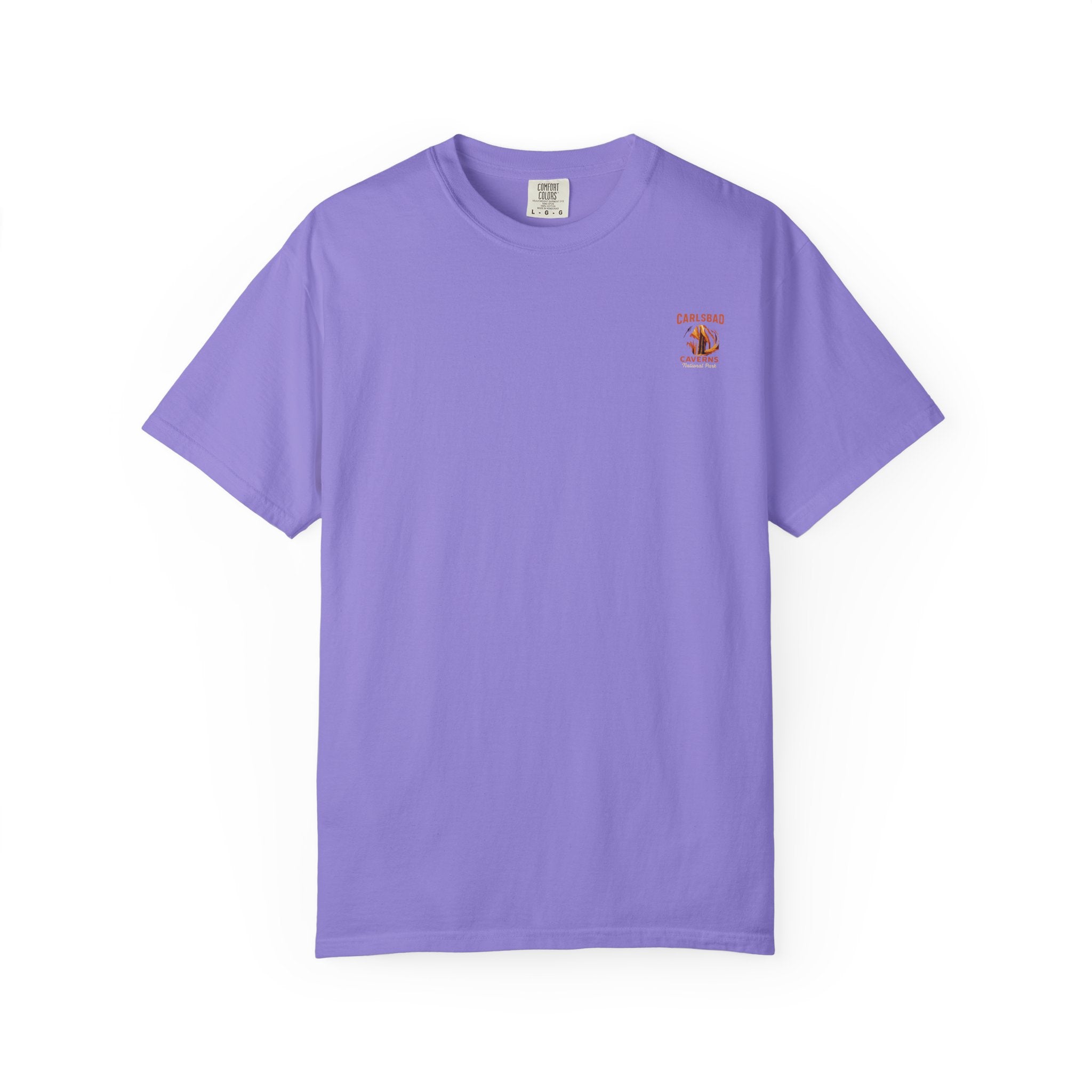 Carlsbad Caverns National Park Cave Art T-Shirt | Stalactite Stalagmite Print