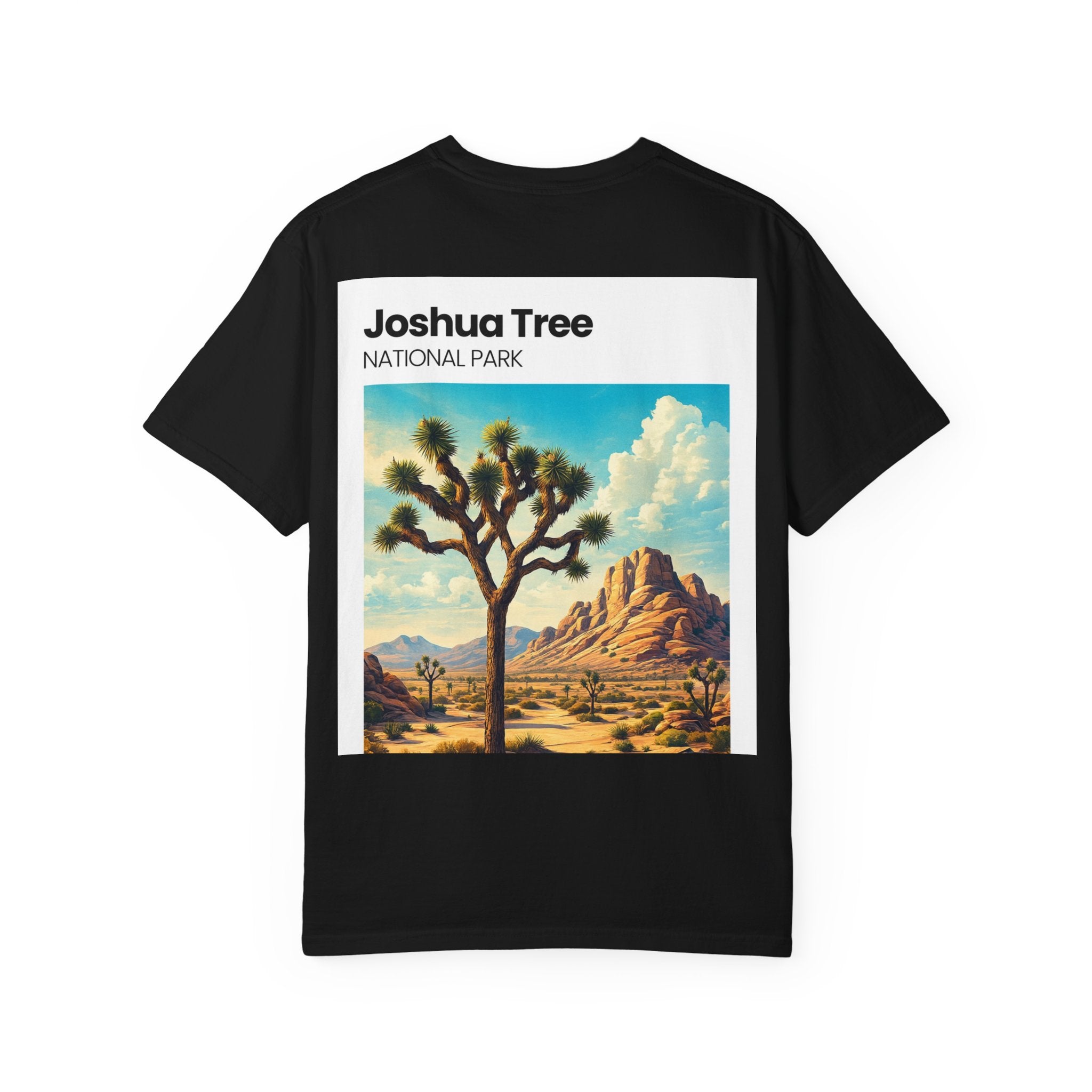 Joshua Tree National Park Vintage Landscape T-Shirt | Desert Scene Tee