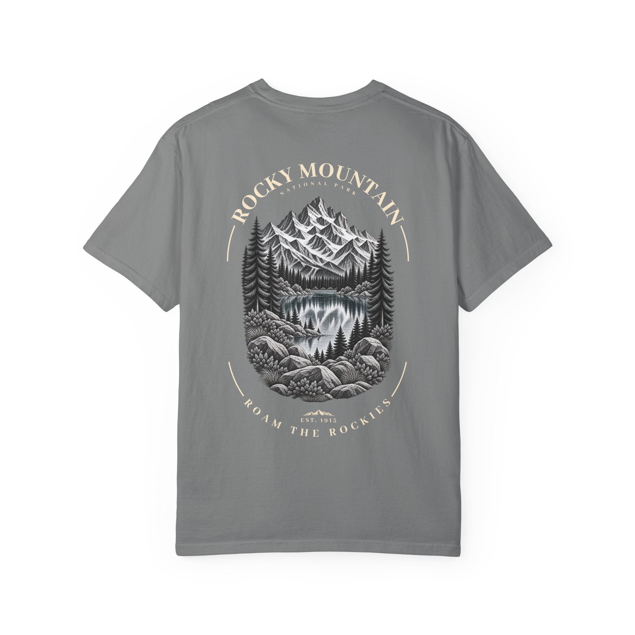 Rocky Mountain National Park Alpine Lake Graphic T-Shirt