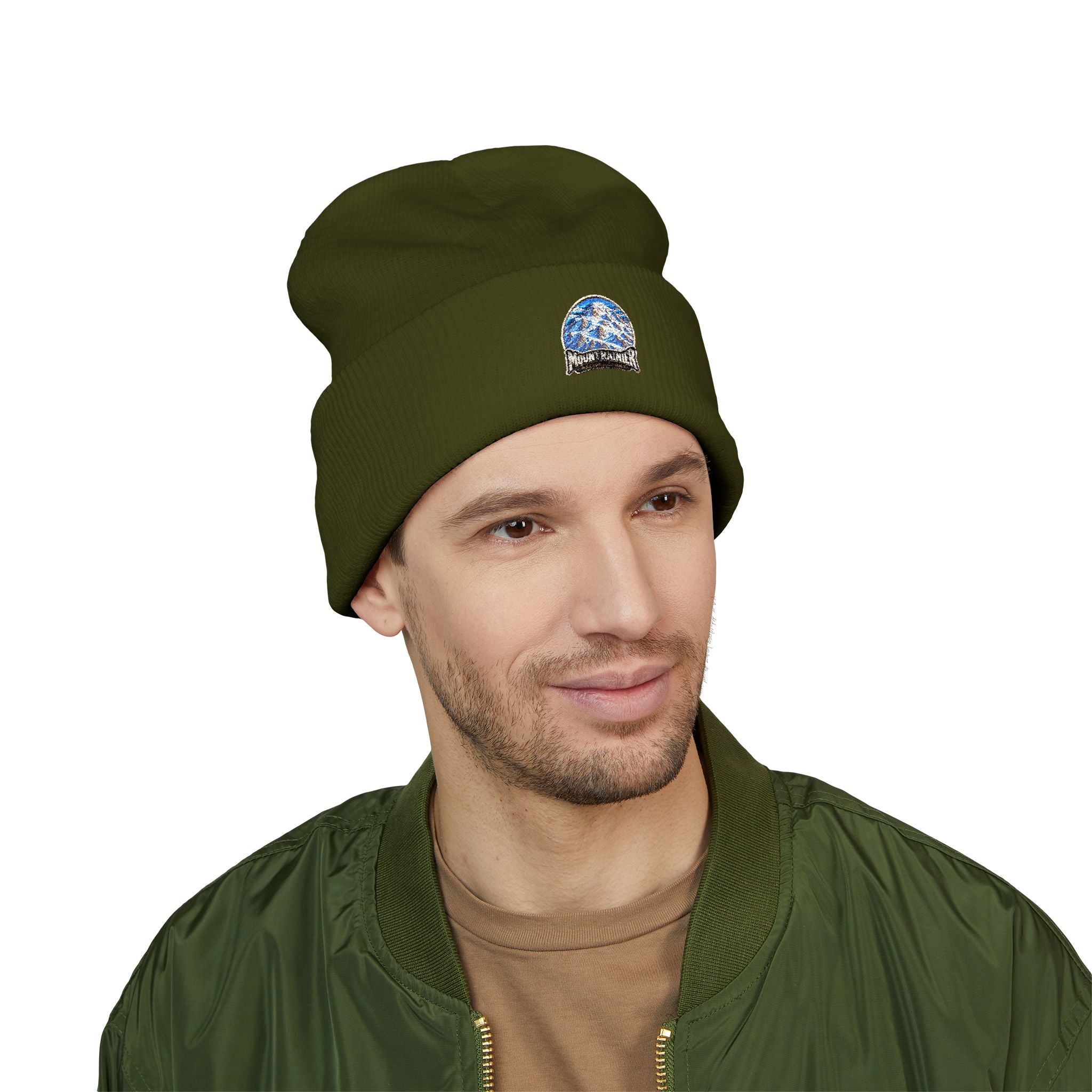 Mount Rainier National Park – Rainier Peak Round Patch Beanie