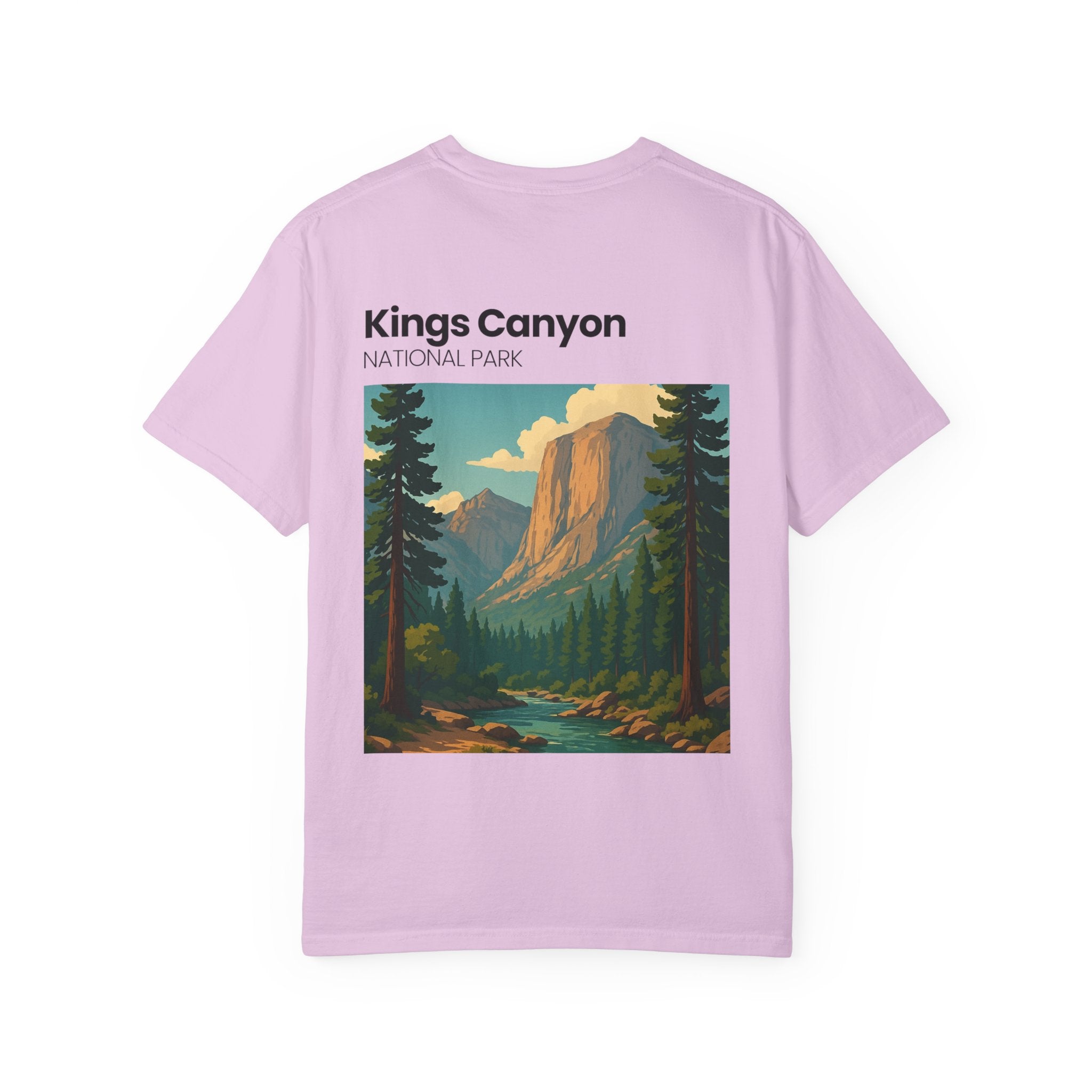 Kings Canyon National Park landscape T-Shirt | vintage park poster tee