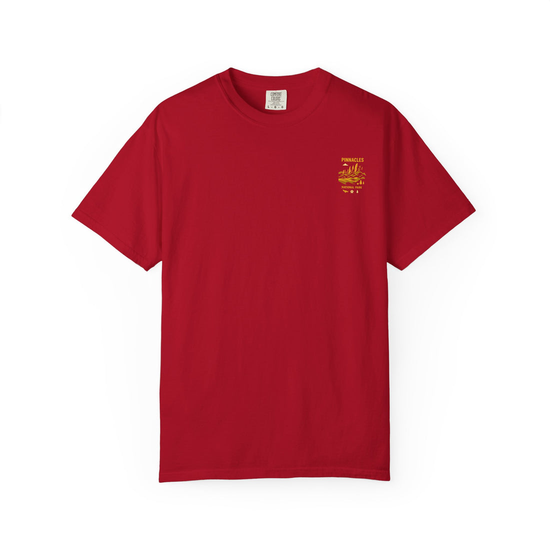 Pinnacles National Park landscape T-Shirt | retro nature poster design