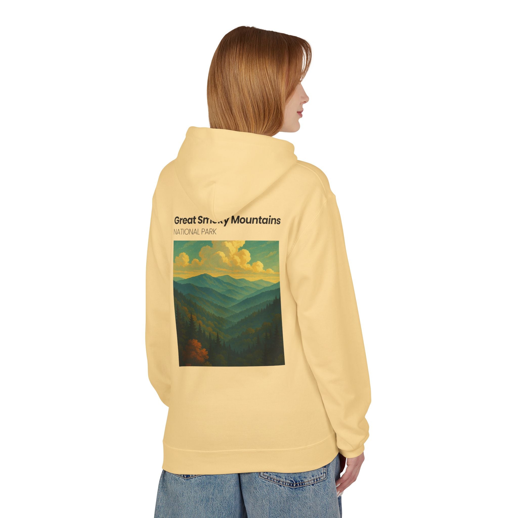 Great Smoky Mountains landscape hoodie | National Park pullover