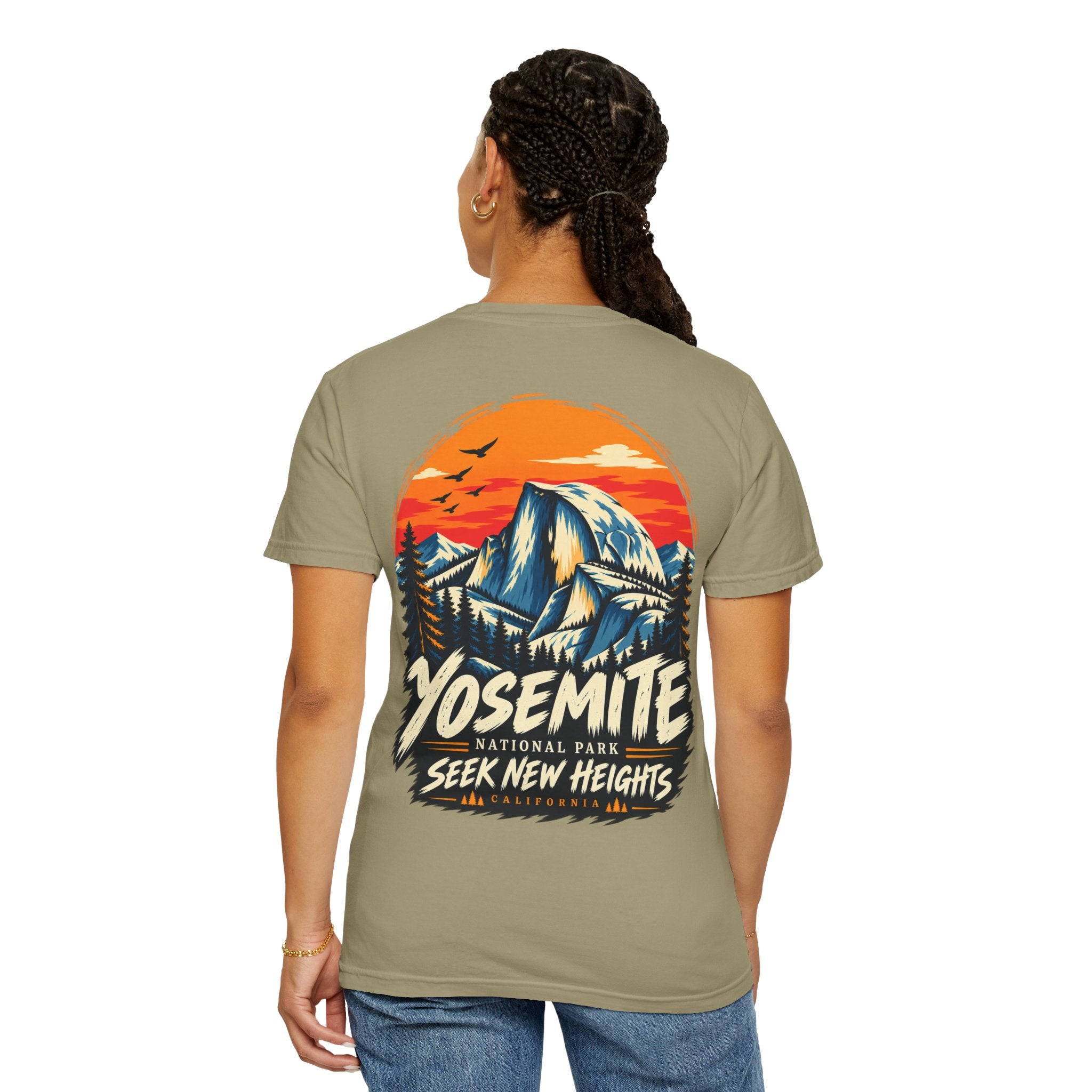 Yosemite National Park Half Dome – Seek New Heights T-Shirt
