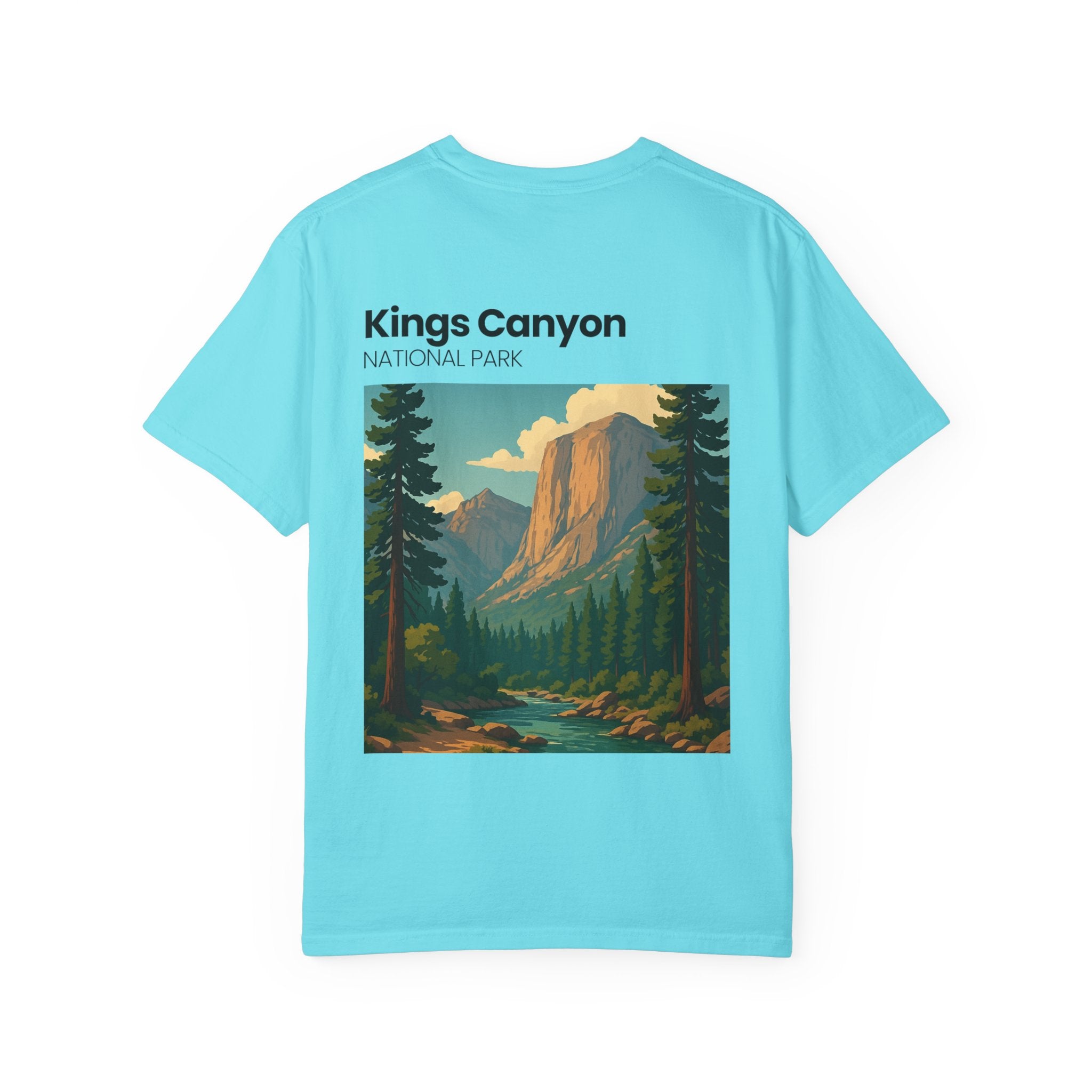 Kings Canyon National Park landscape T-Shirt | vintage park poster tee