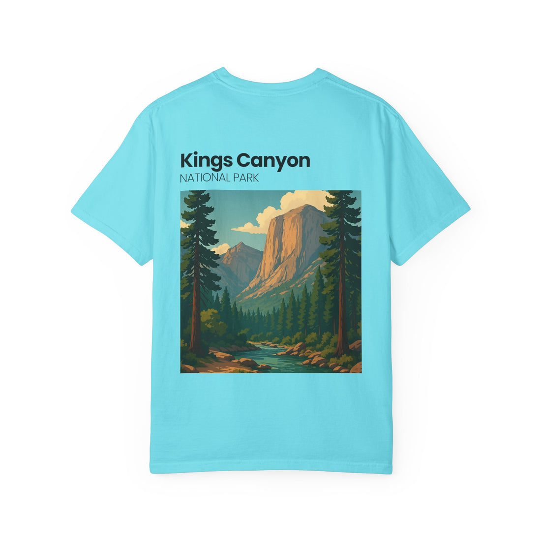 Kings Canyon National Park landscape T-Shirt | vintage park poster tee