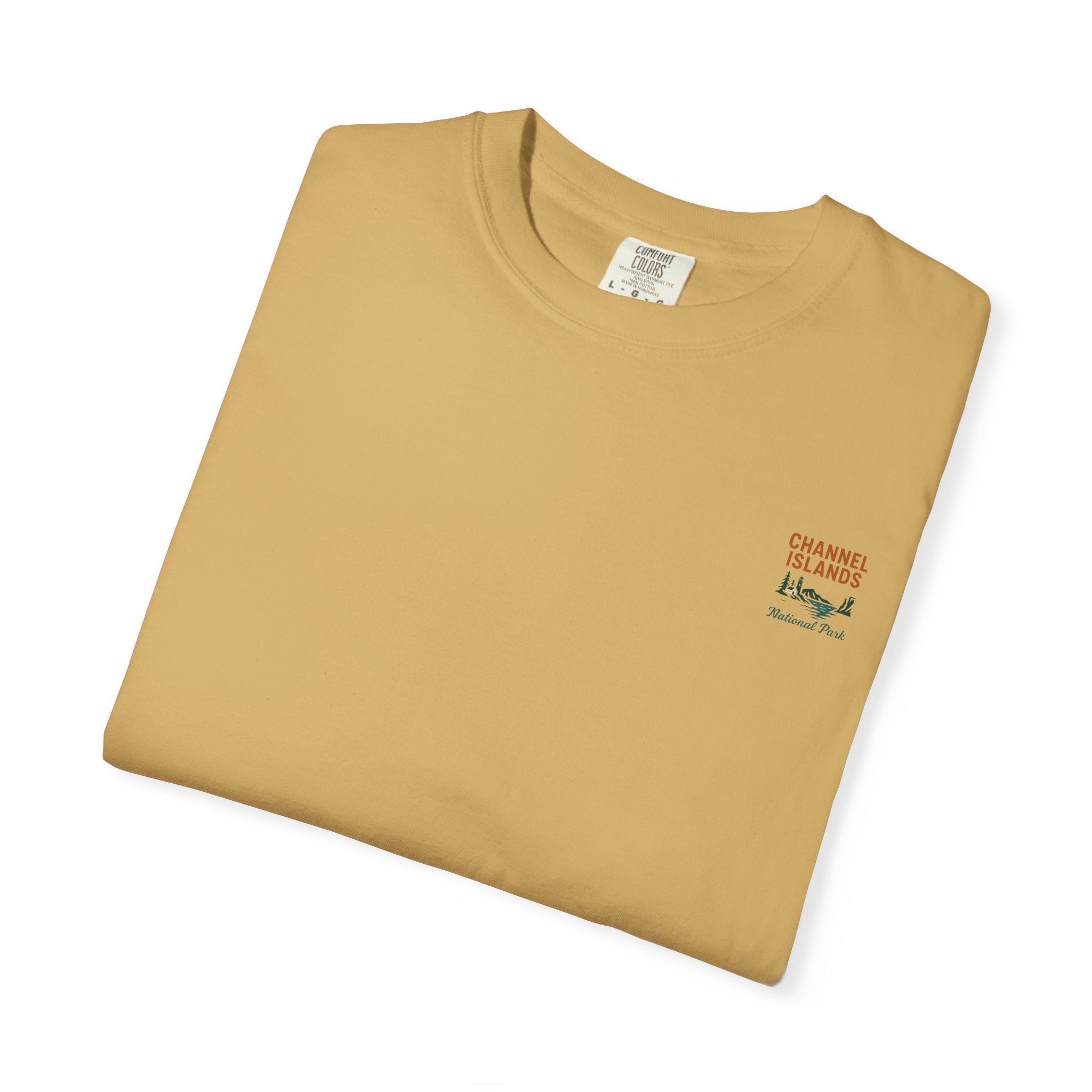 Channel Islands National Park Vintage Poster T-shirt | Coastal Landscape Tee