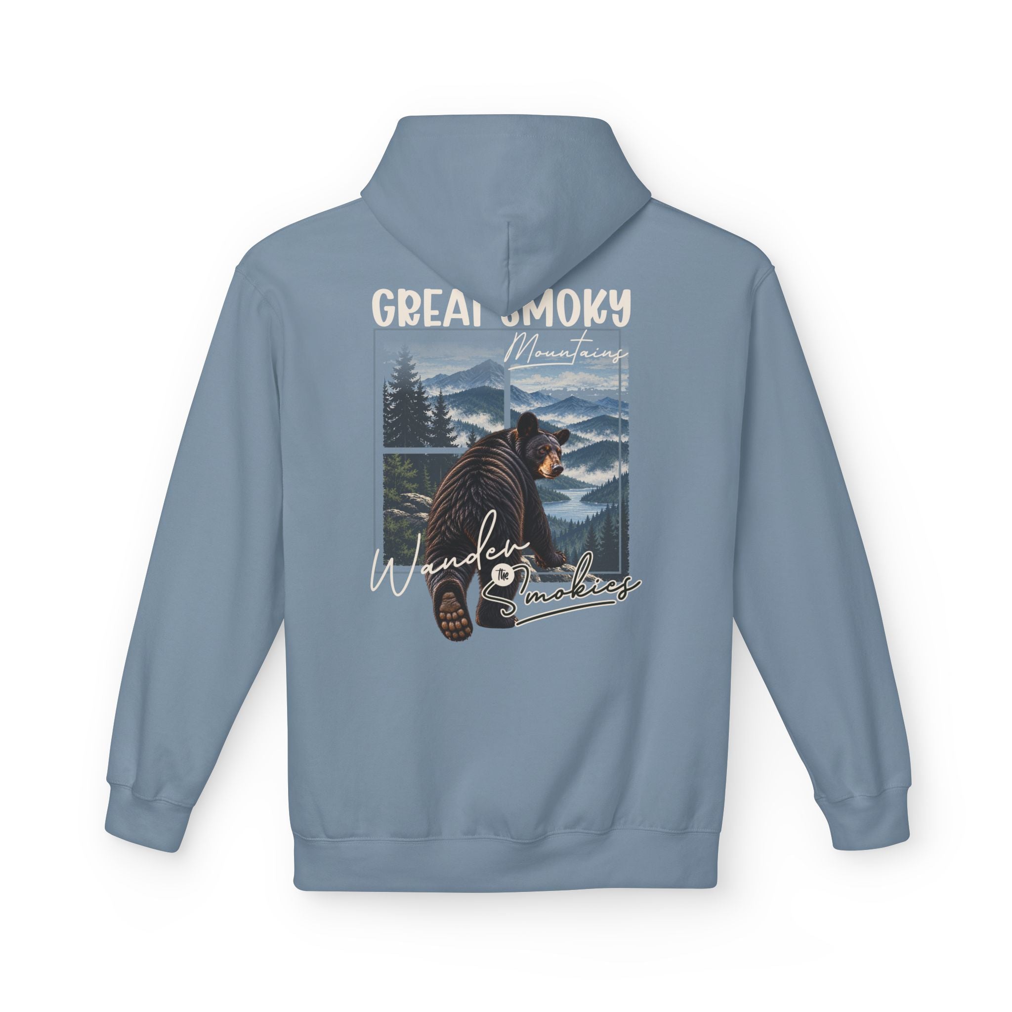 Great Smoky Mountains Black Bear Graphic  hoodie