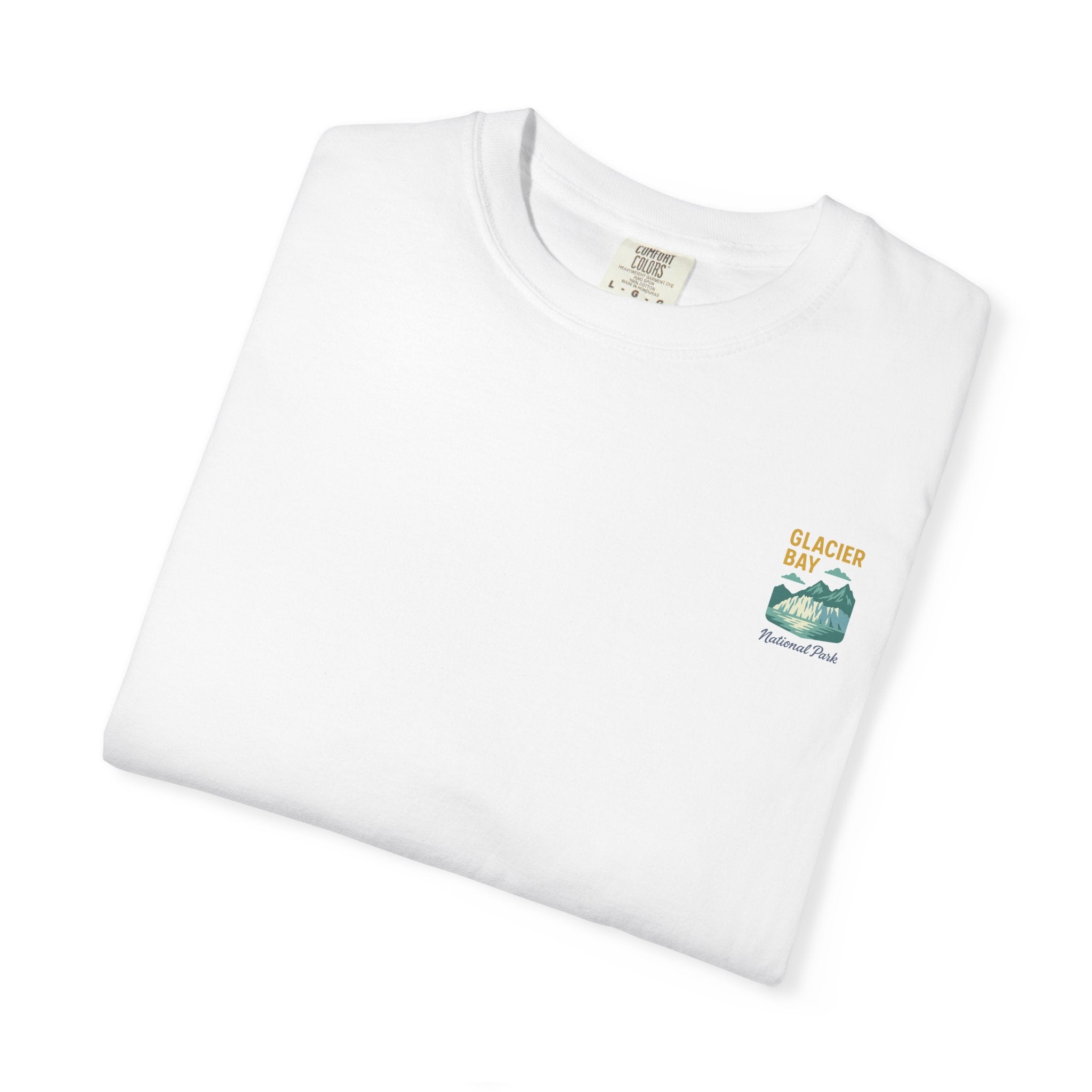 Glacier Bay National Park landscape T-shirt | Vintage mountain lake tee