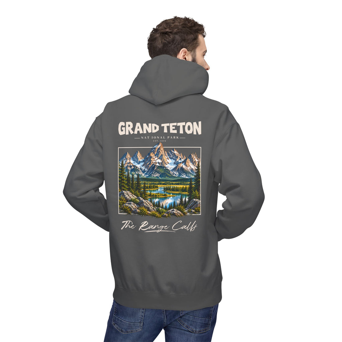 Grand Teton National Park Teton Peaks Graphic hoodie