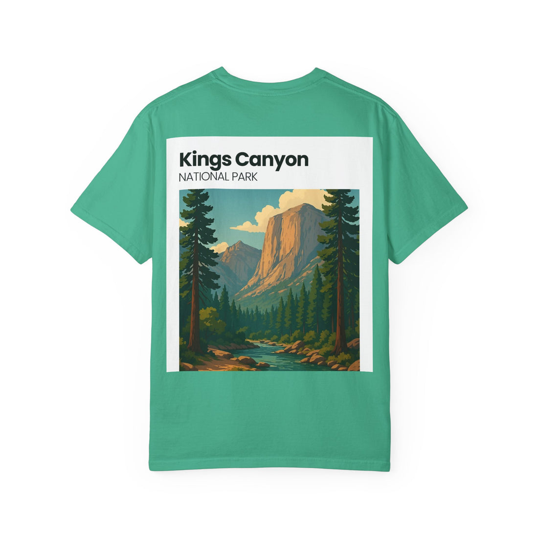 Kings Canyon National Park landscape T-Shirt | vintage park poster tee