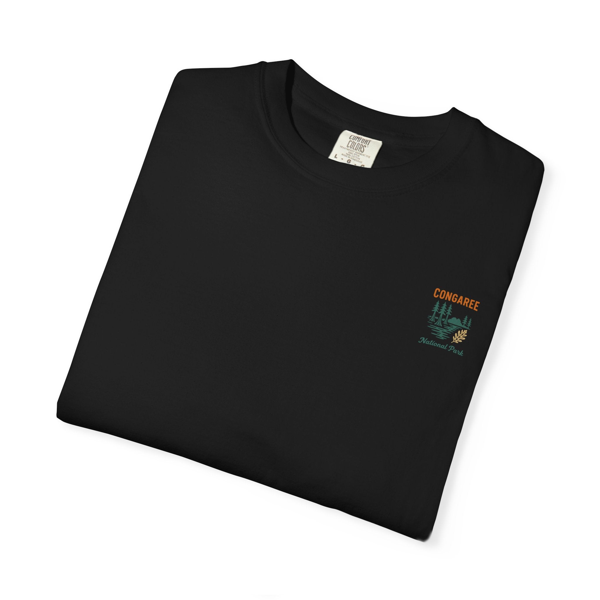 Congaree National Park forest scene T-shirt | swamp cypress nature tee