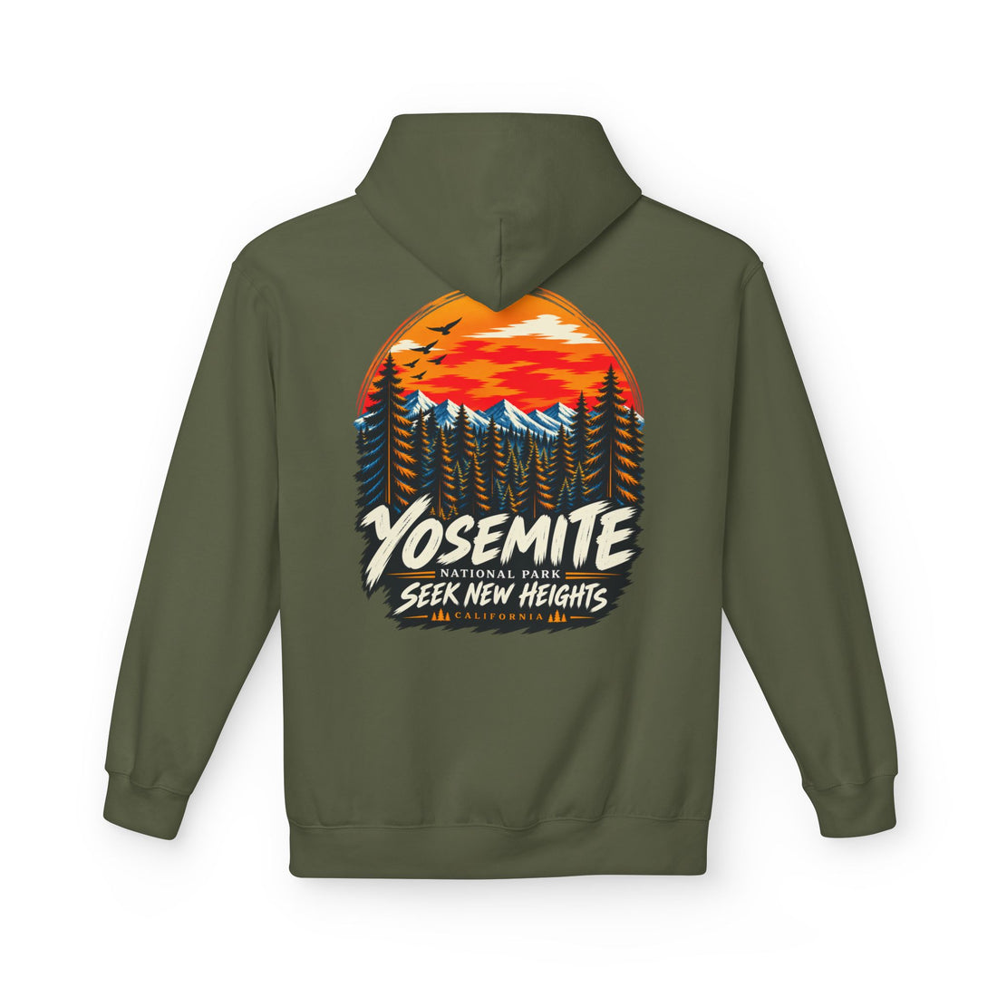 Yosemite National Park Pine Forest – Seek New Heights Hoodie