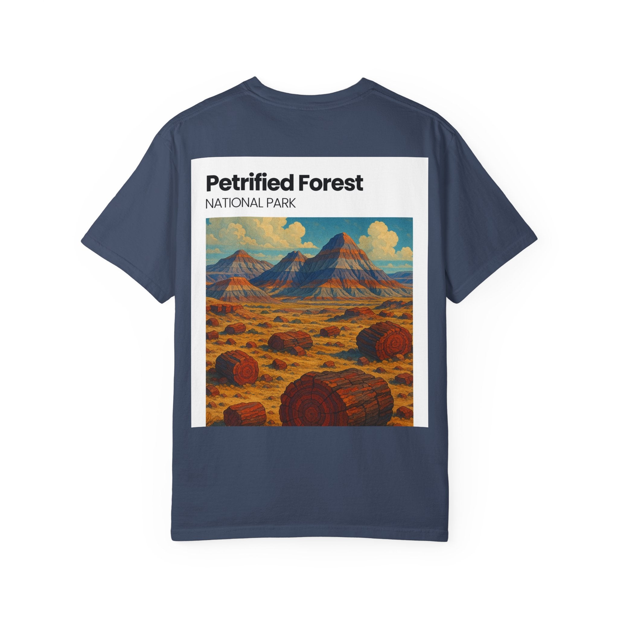 Petrified Forest National Park Poster T-shirt | Vintage Landscape Print