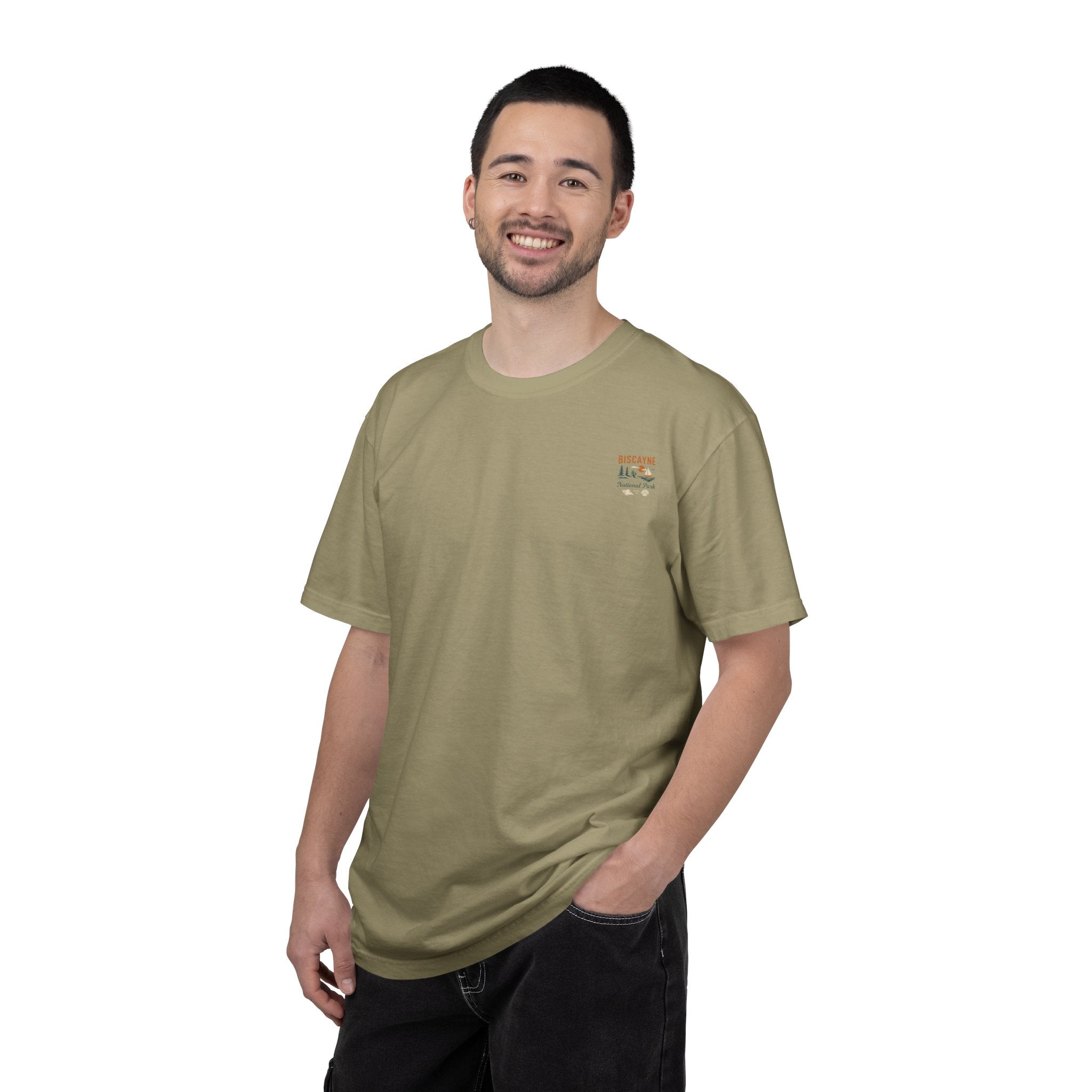 Biscayne National Park Boat Sunset T-Shirt