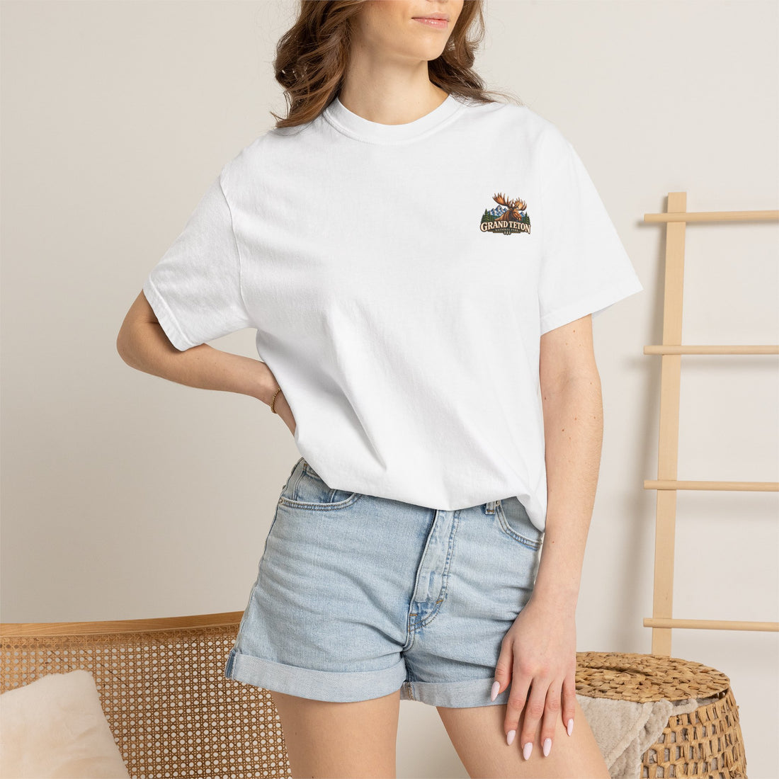 Grand Teton National Park Moose Graphic T-Shirt