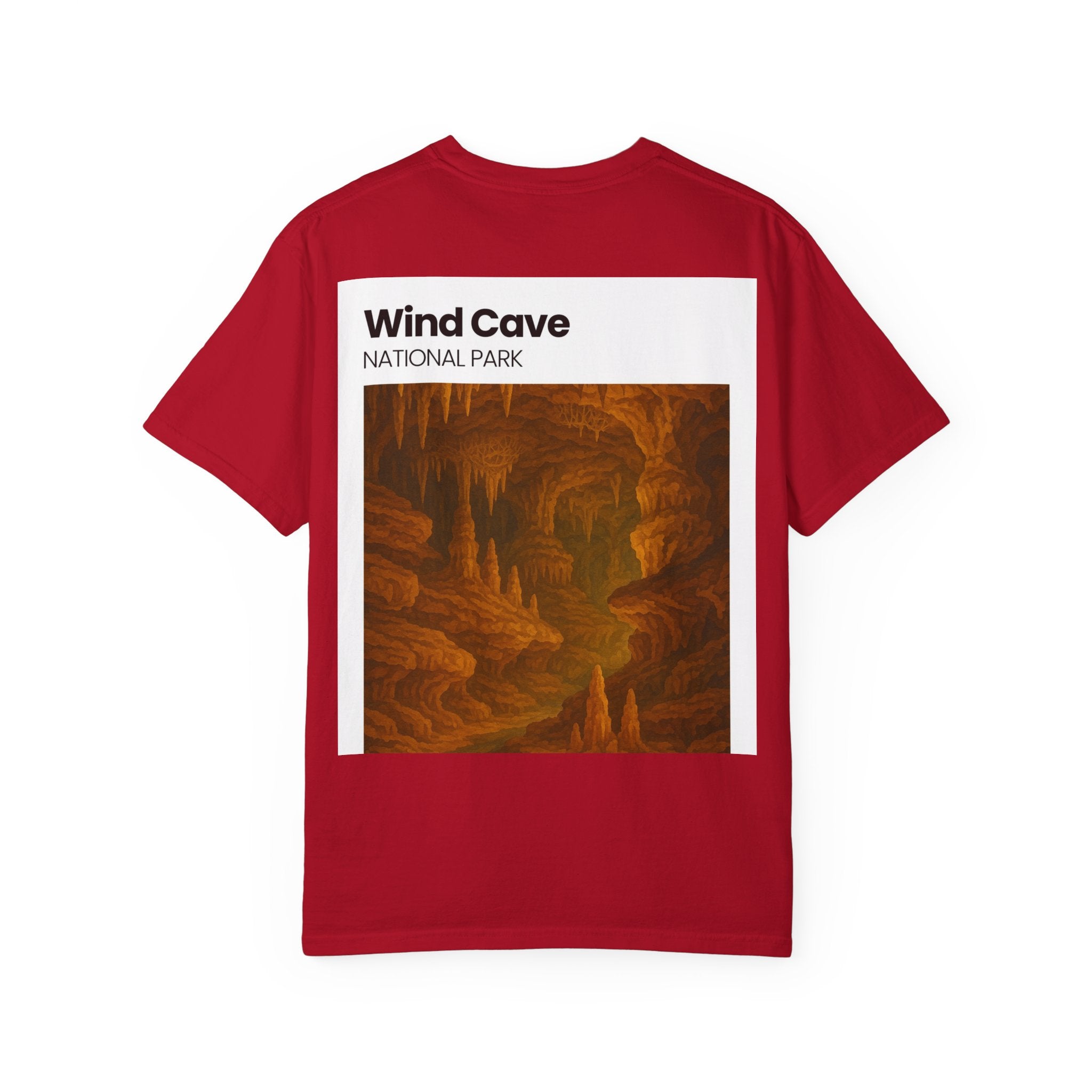 Wind Cave National Park Cave Art T-Shirt | Scenic Nature Tee