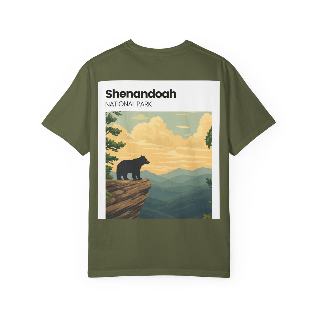 Shenandoah National Park Bear Graphic T-Shirt | Scenic Nature Design