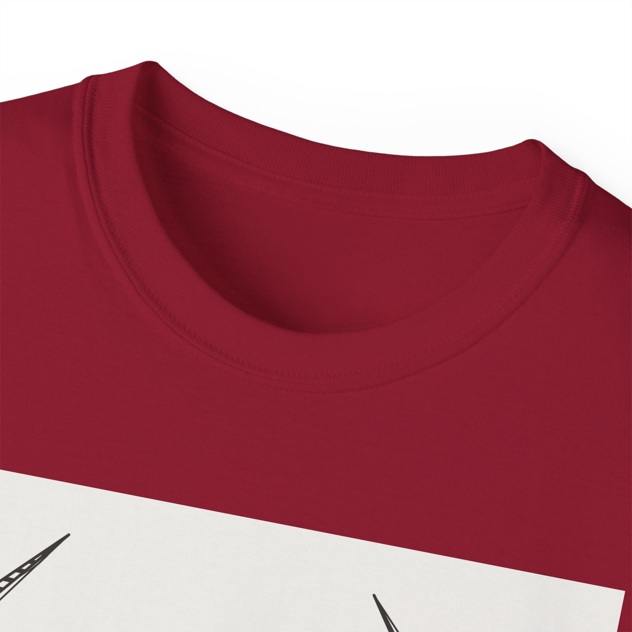 Geometric Deer Graphic Tee - Unisex Ultra Cotton T-Shirt