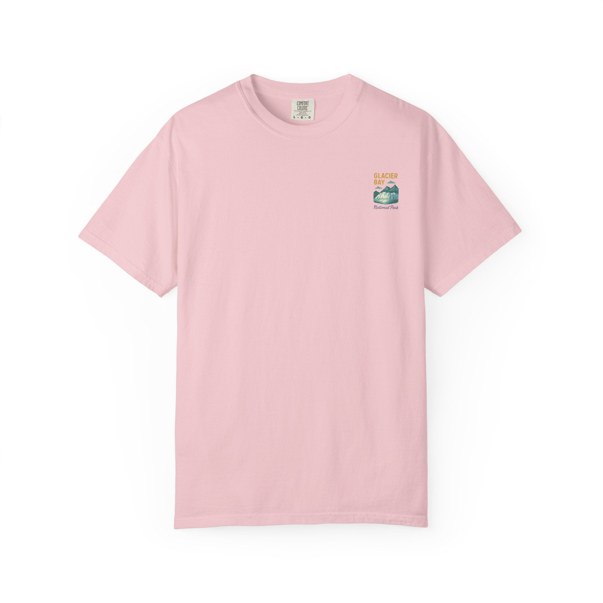 Glacier Bay National Park landscape T-shirt | Vintage mountain lake tee