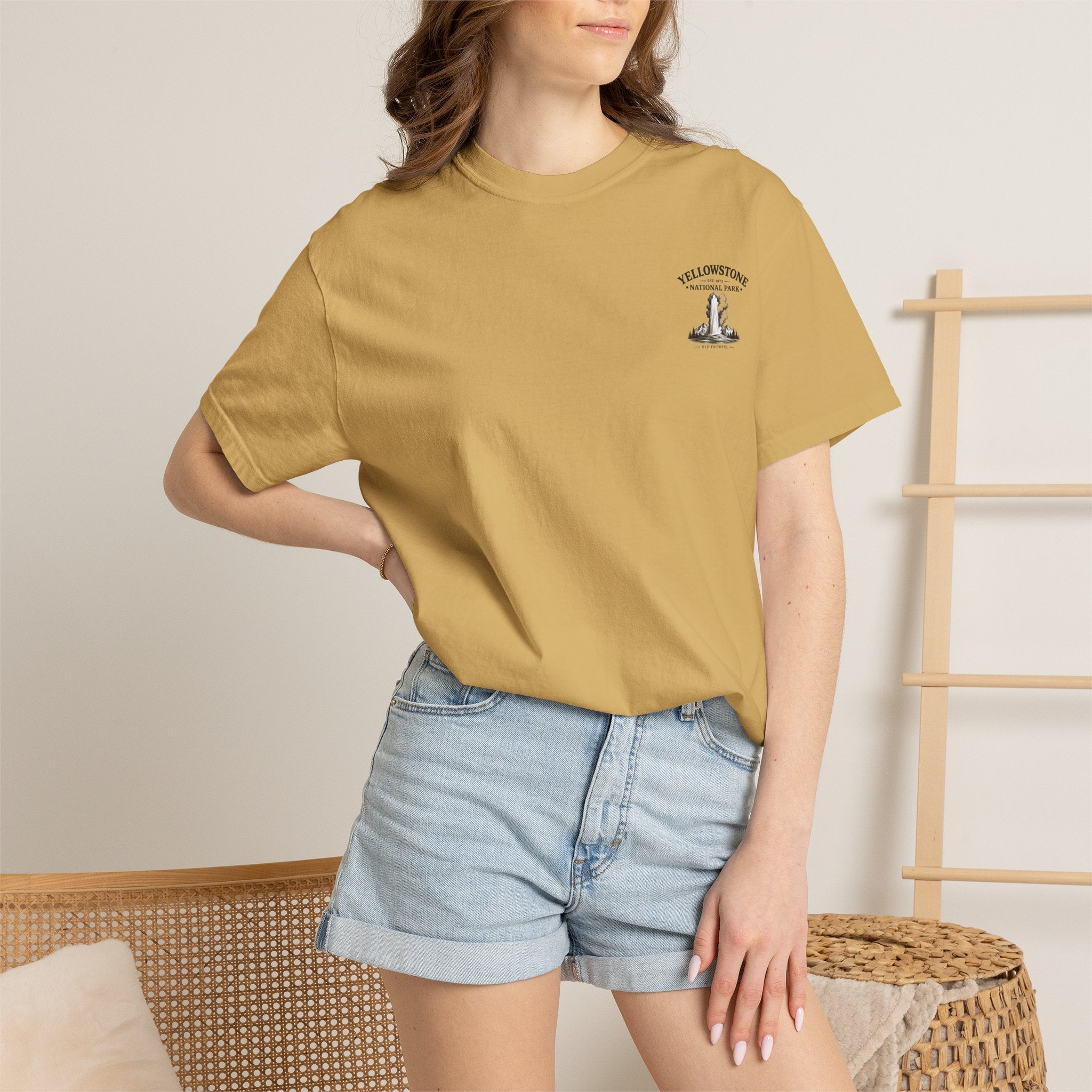 Yellowstone Old Faithful – Where the Wild Still Roams T-Shirt