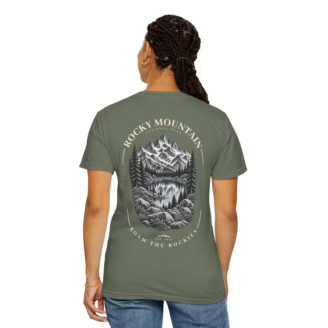 Rocky Mountain National Park Alpine Lake Graphic T-Shirt
