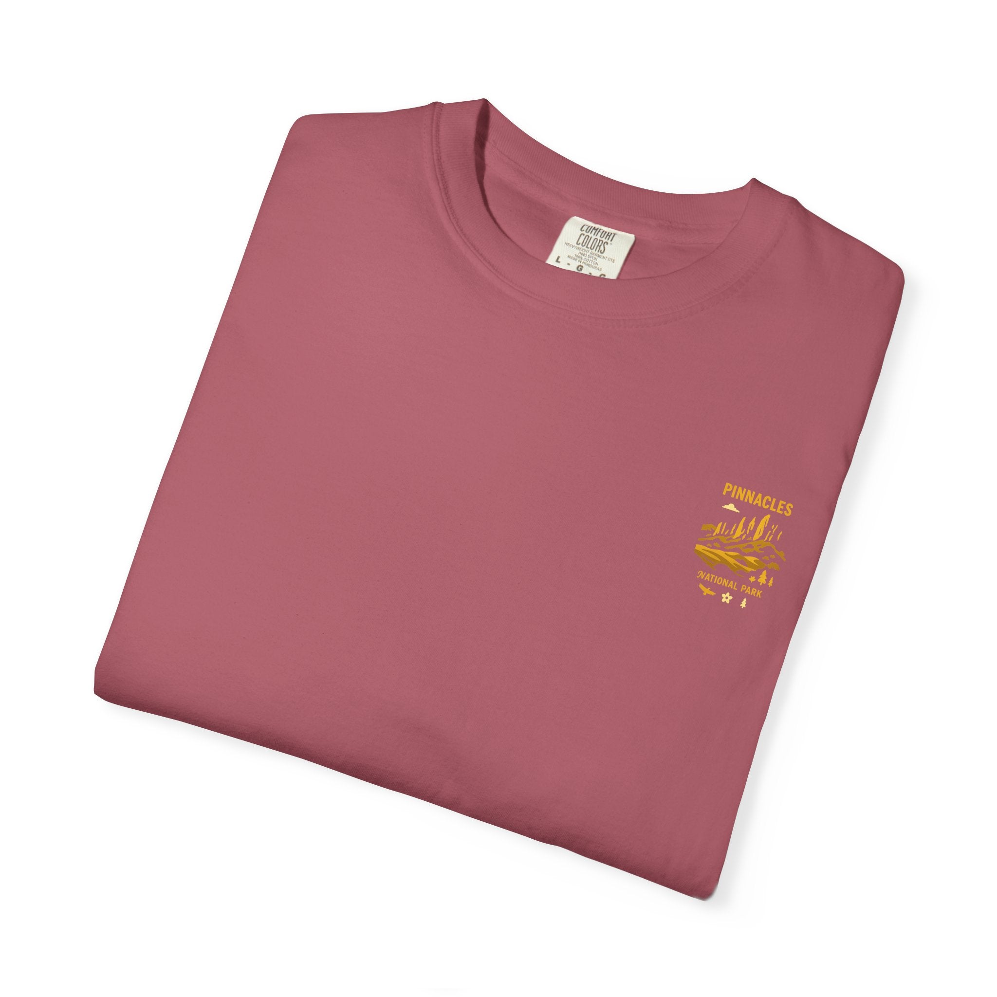 Pinnacles National Park landscape T-Shirt | retro nature poster design