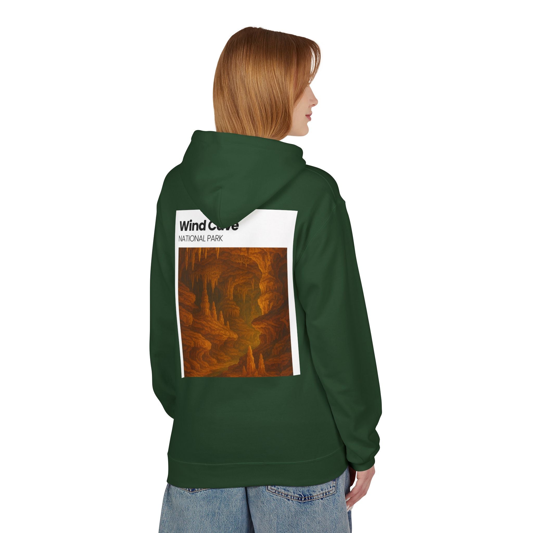 Wind Cave National Park Hoodie | Cave Artwork Pullover