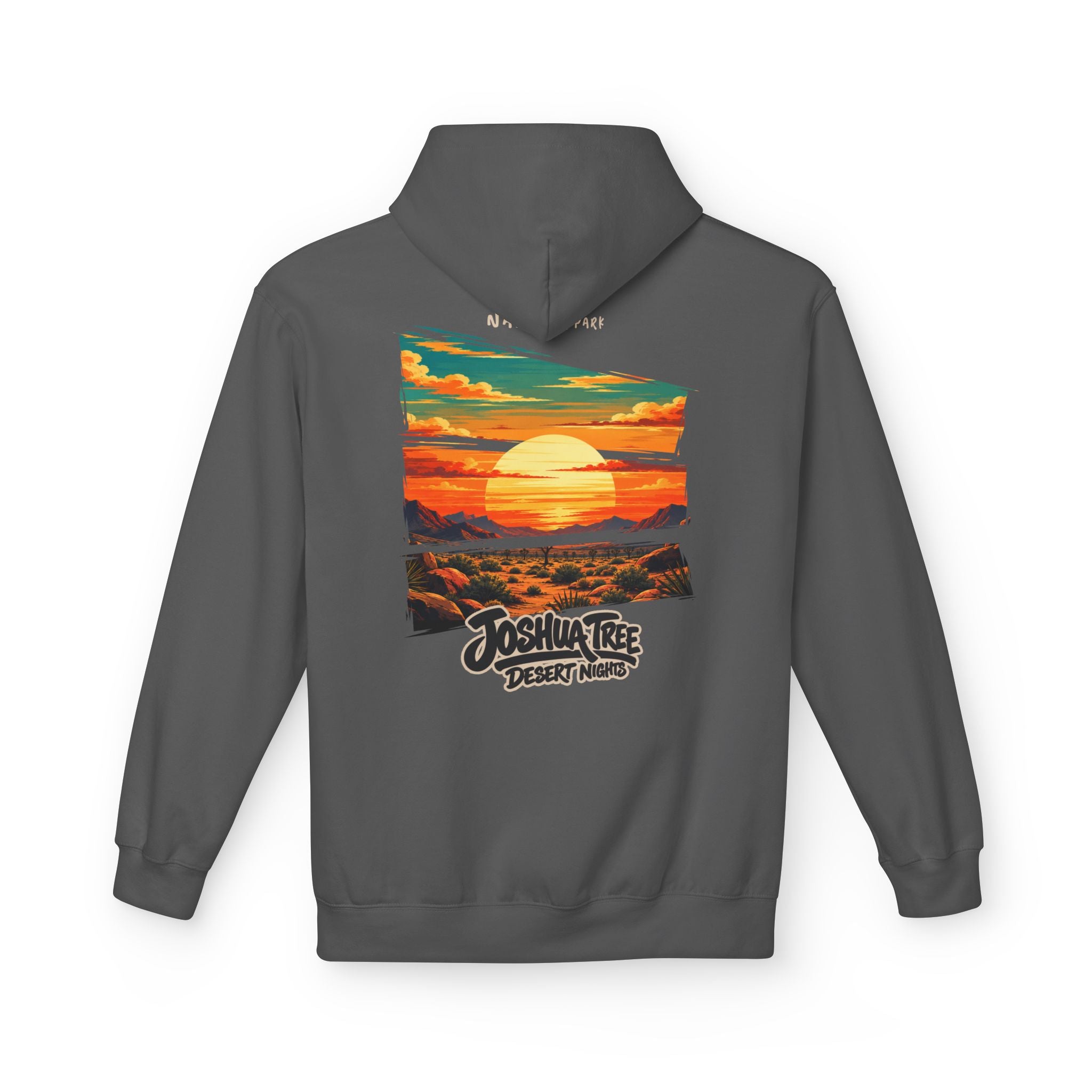 Joshua Tree National Park – Desert Sunset Graphic Hoodie