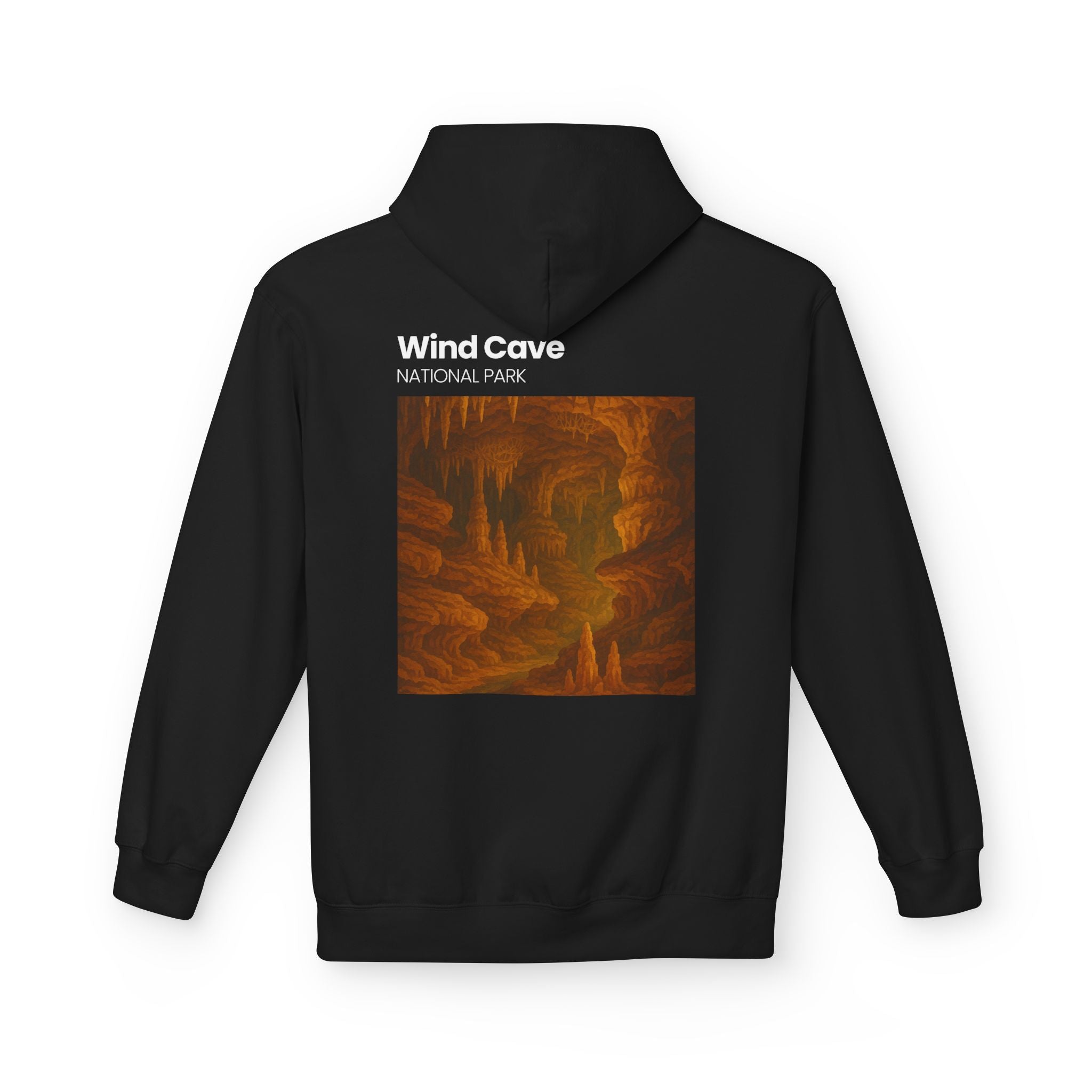 Wind Cave National Park Hoodie | Cave Artwork Pullover