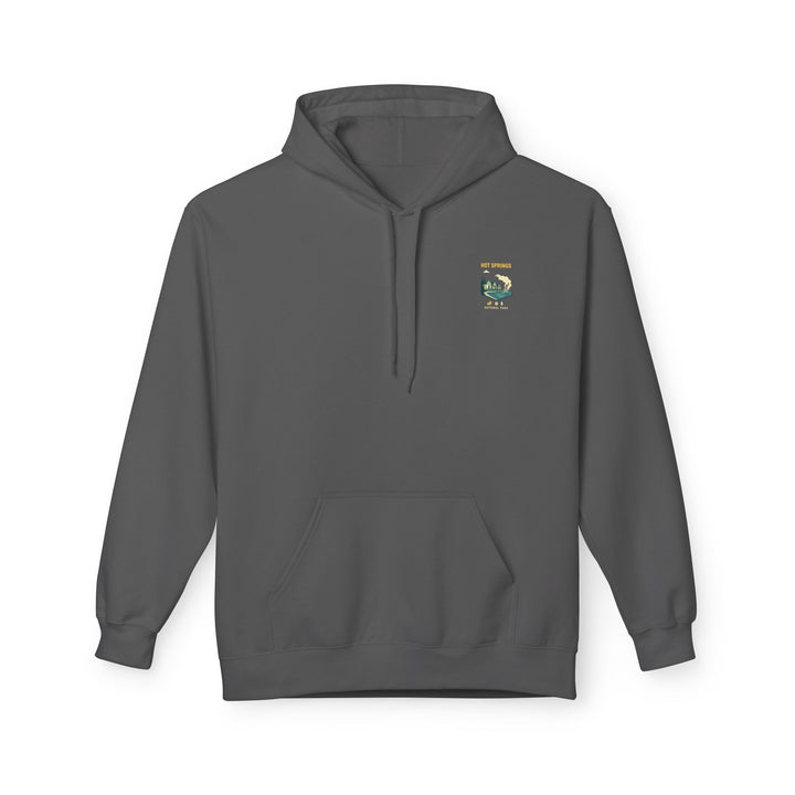 Hot Springs National Park Hoodie | Scenic Thermal Pool Illustration
