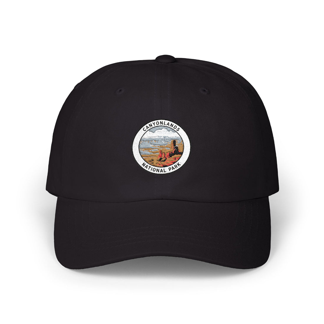 Mesa Arch Landscape Dad Cap | National Park Hiking Patch Hat