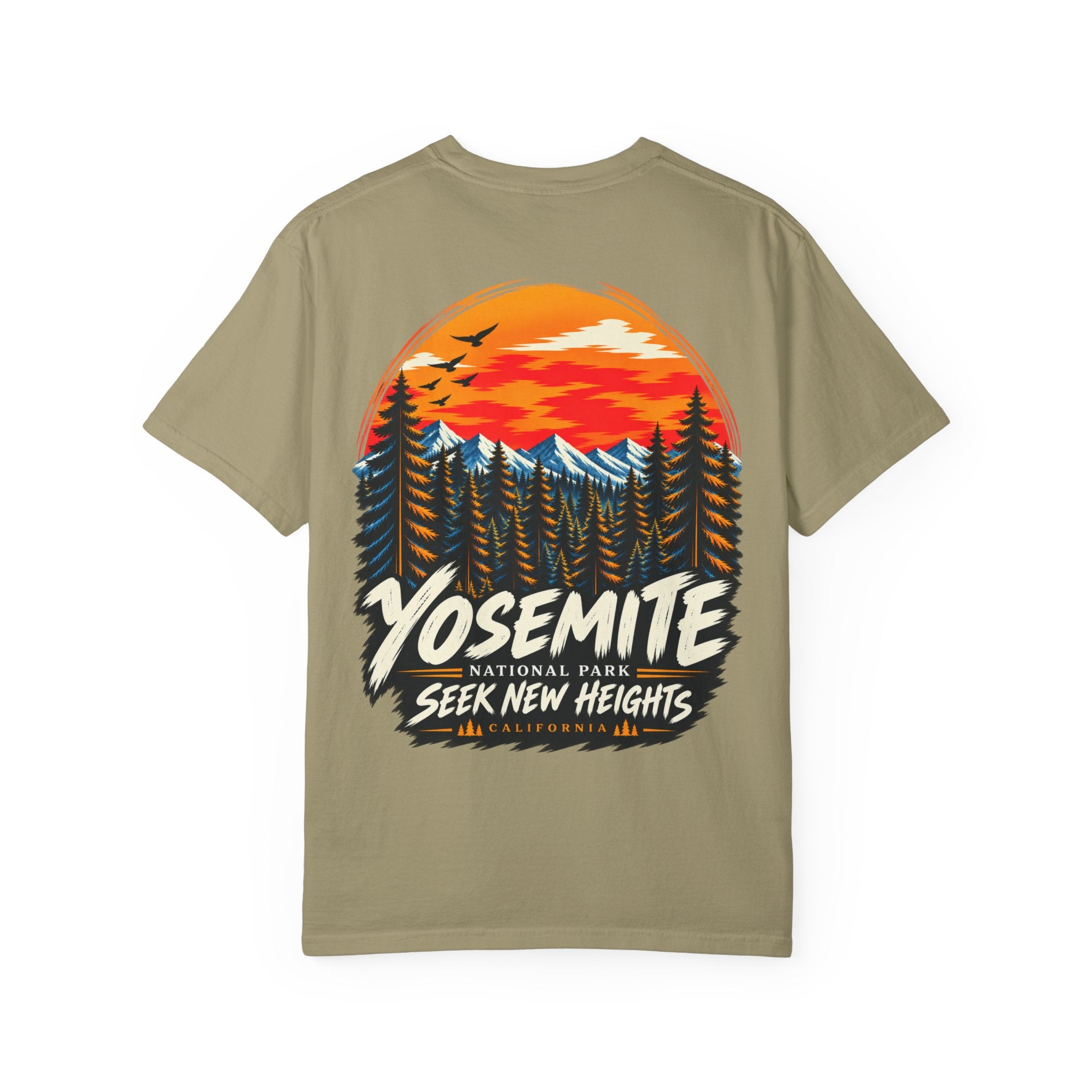 Yosemite National Park Pine Forest – Seek New Heights T-Shirt