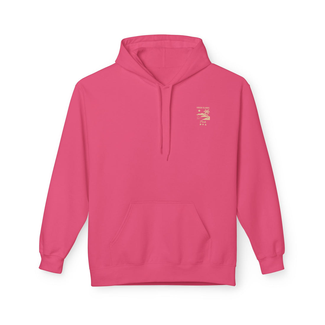 Virgin Islands National Park Beach Hoodie | Tropical Island Sunset