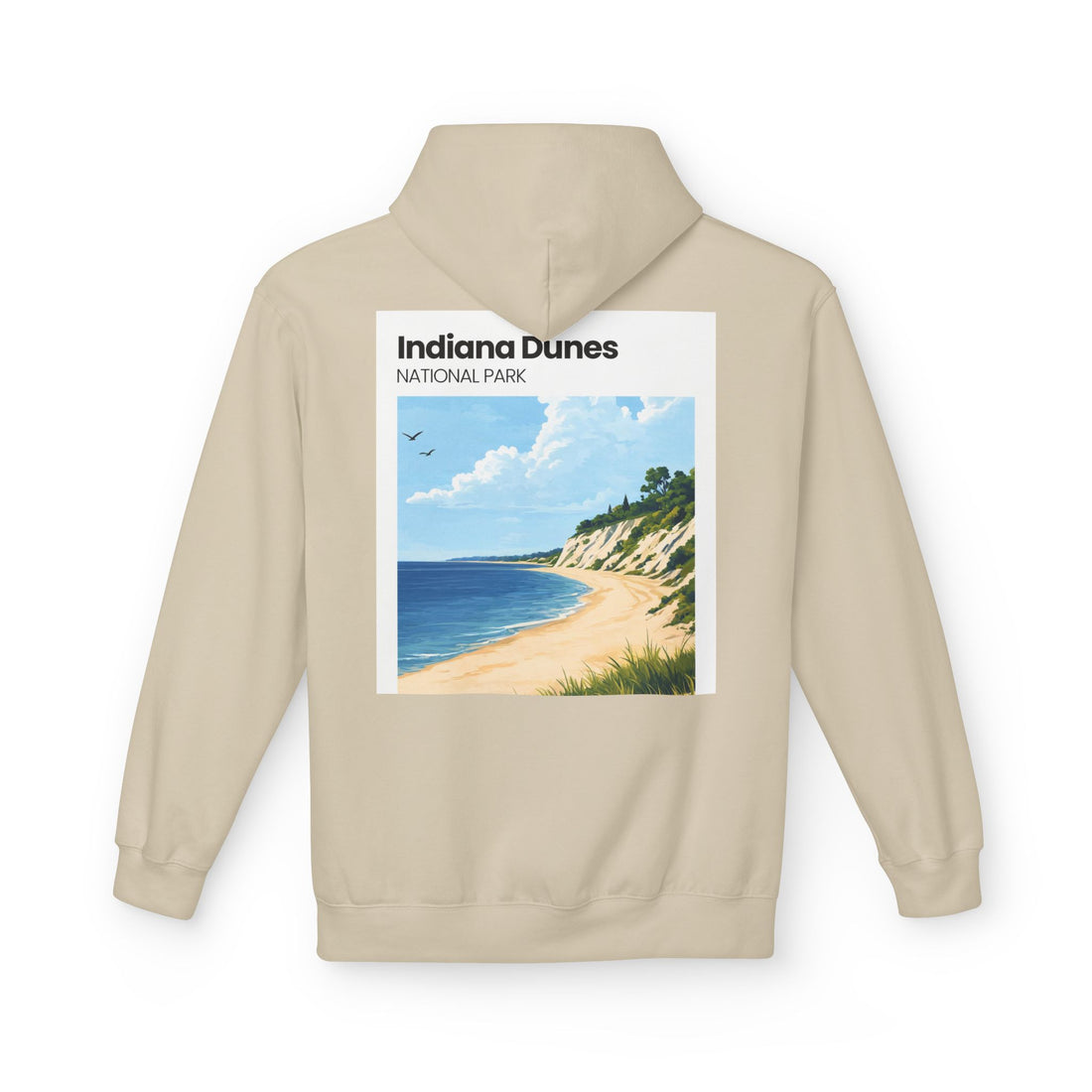 Indiana Dunes National Park Beach Hoodie | Vintage Travel Scenic Sweatshirt