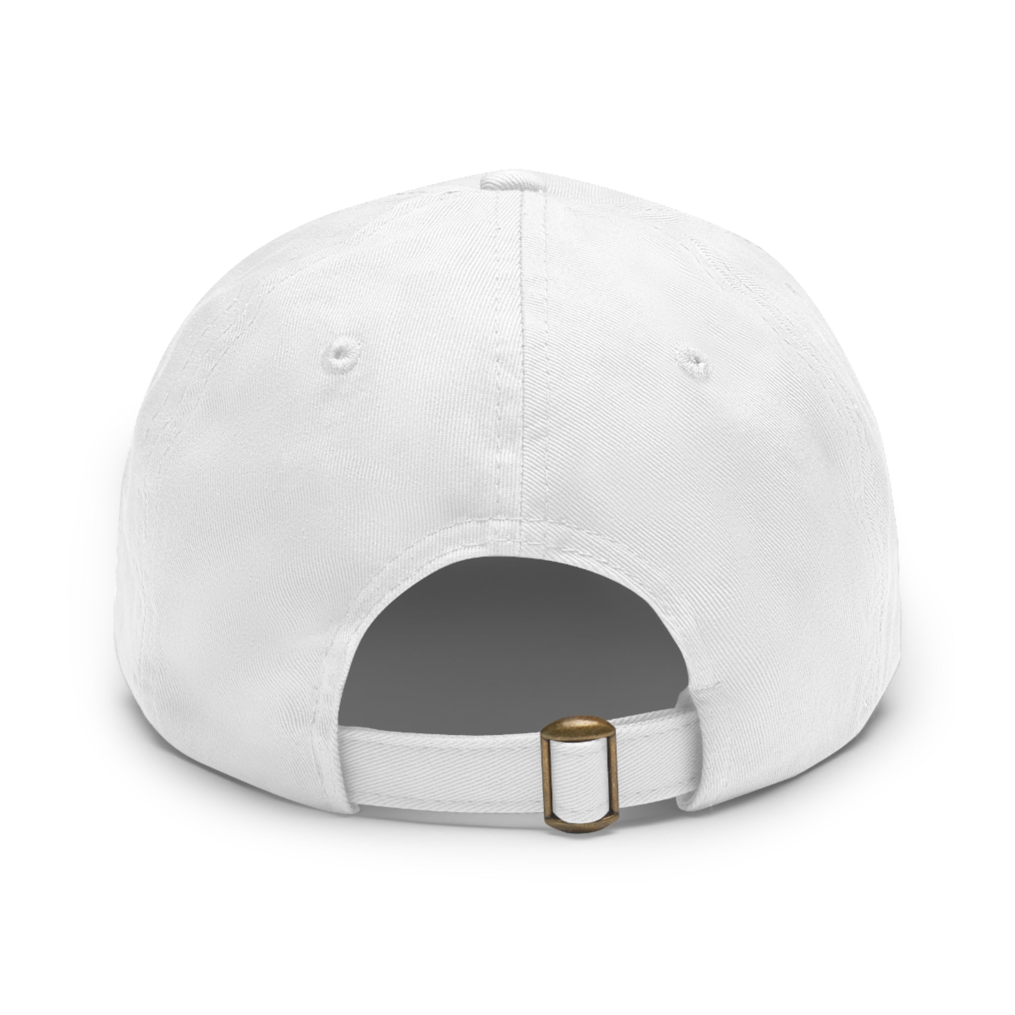 Yellowstone wolf Leather Patch Dad Hat | Rectangle Patch Cap